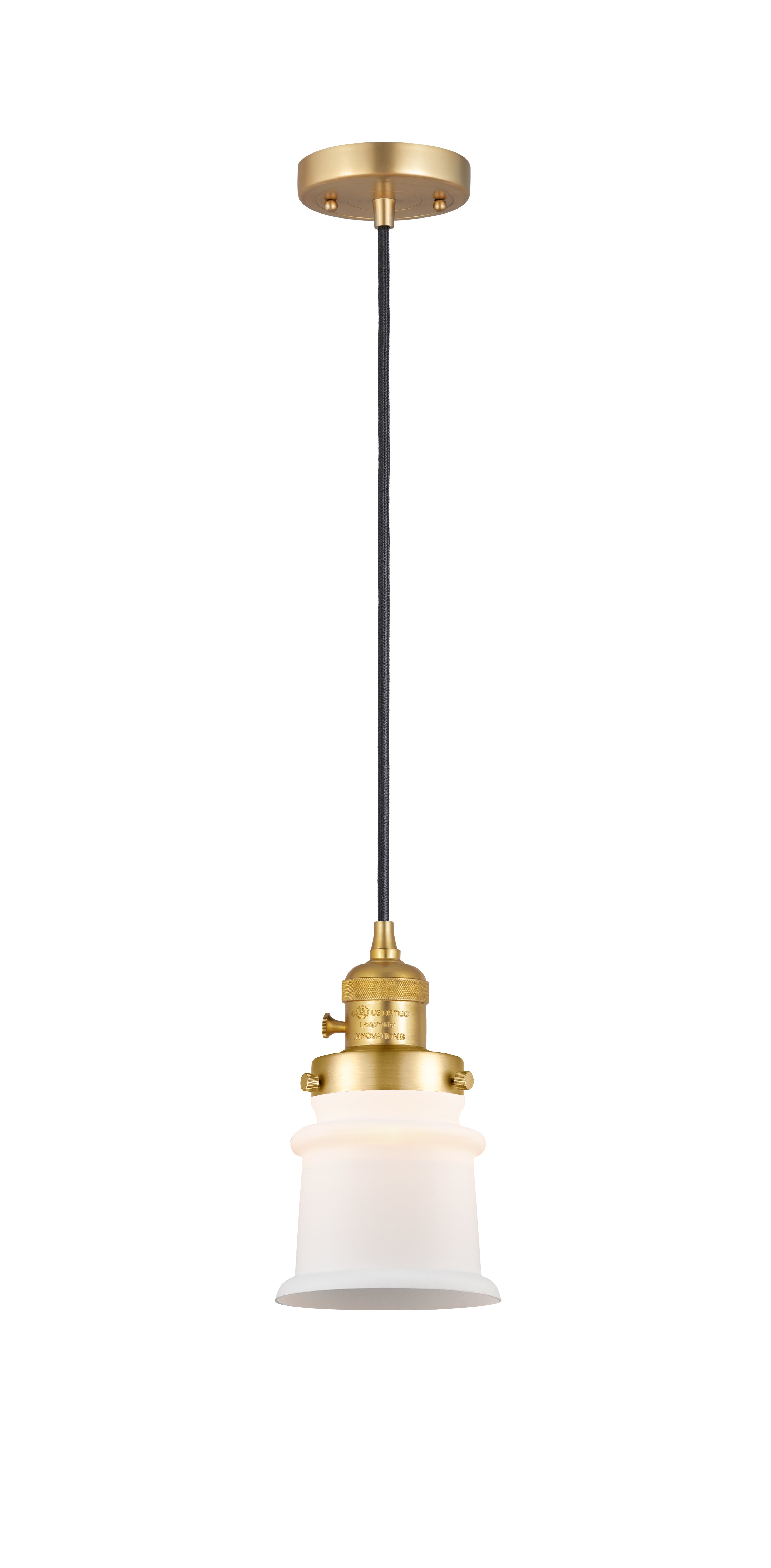 Franklin Restoration Mini Pendant Cast Brass