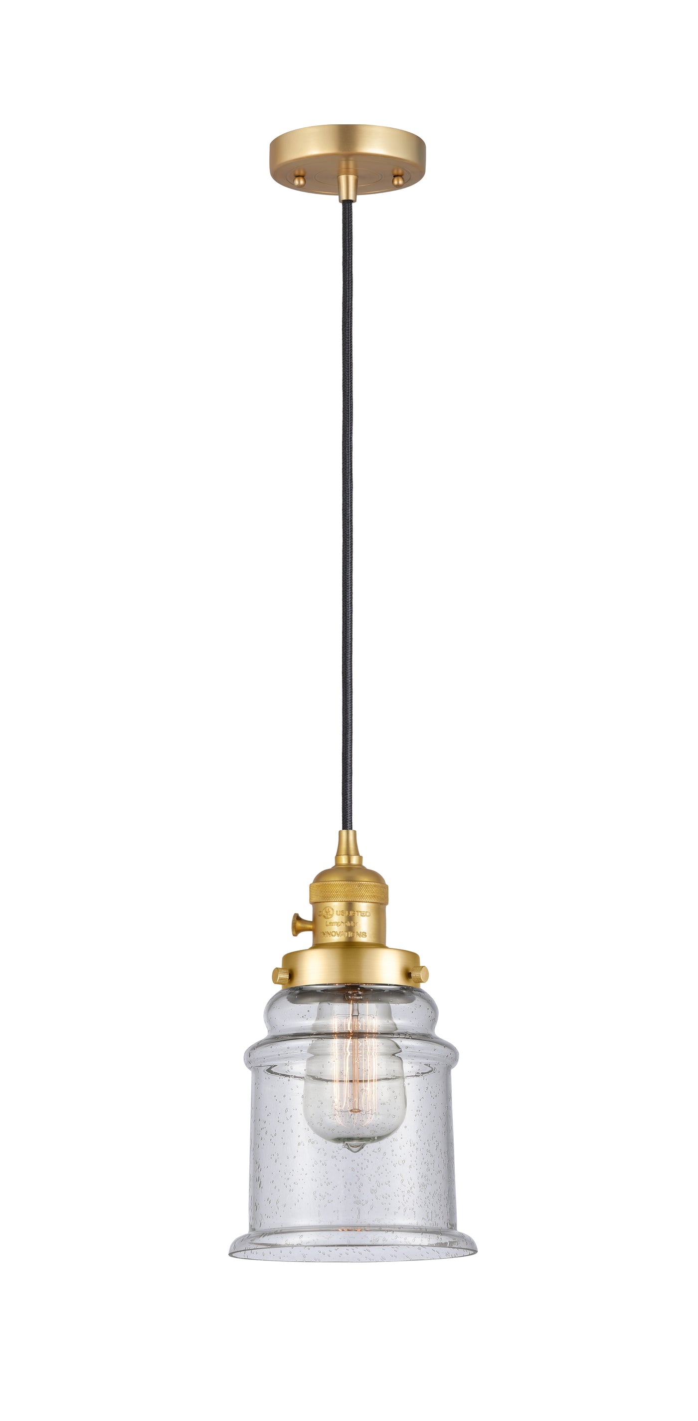 Franklin Restoration Mini Pendant Brass