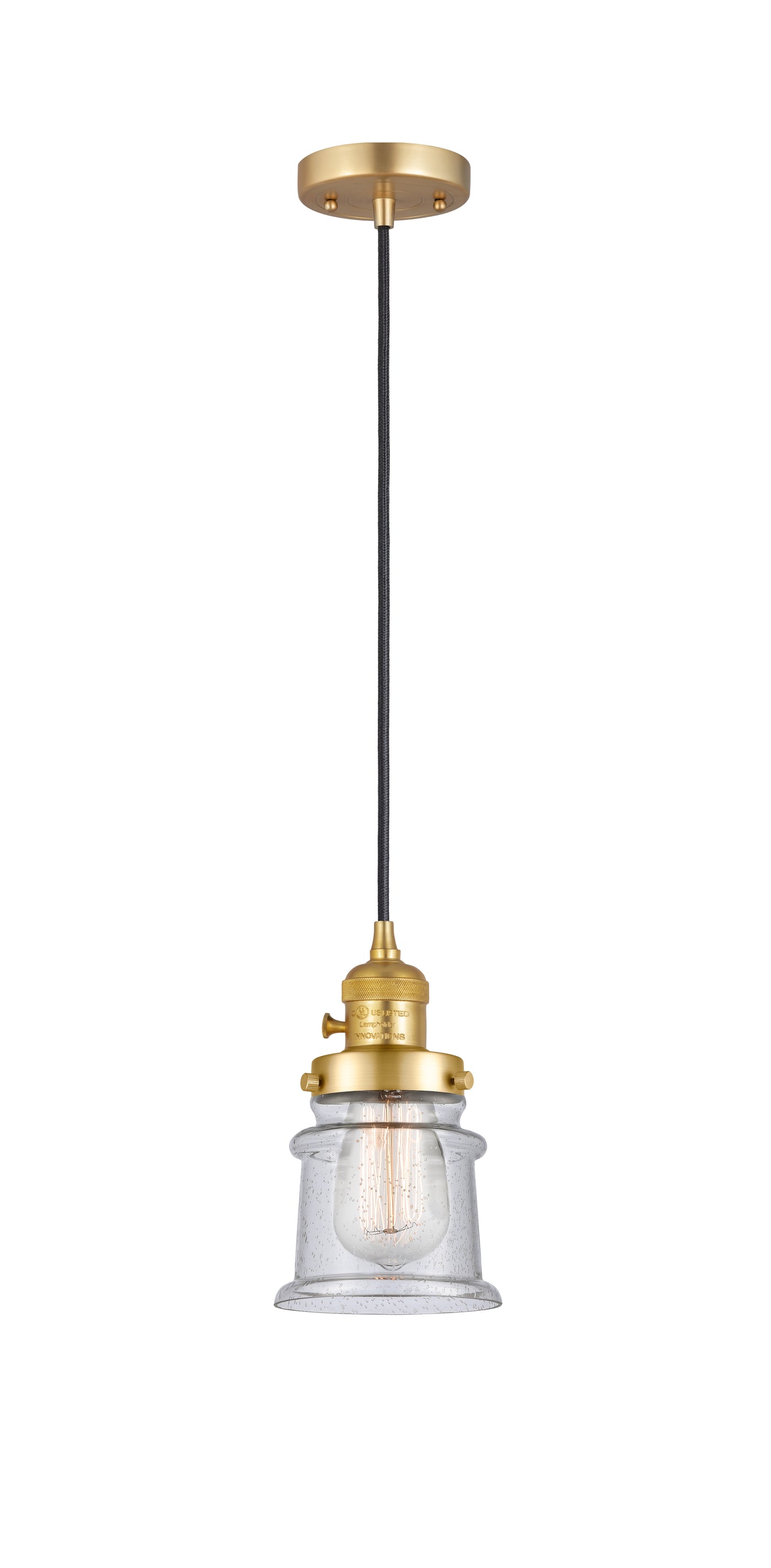 Franklin Restoration Mini Pendant Cast Brass