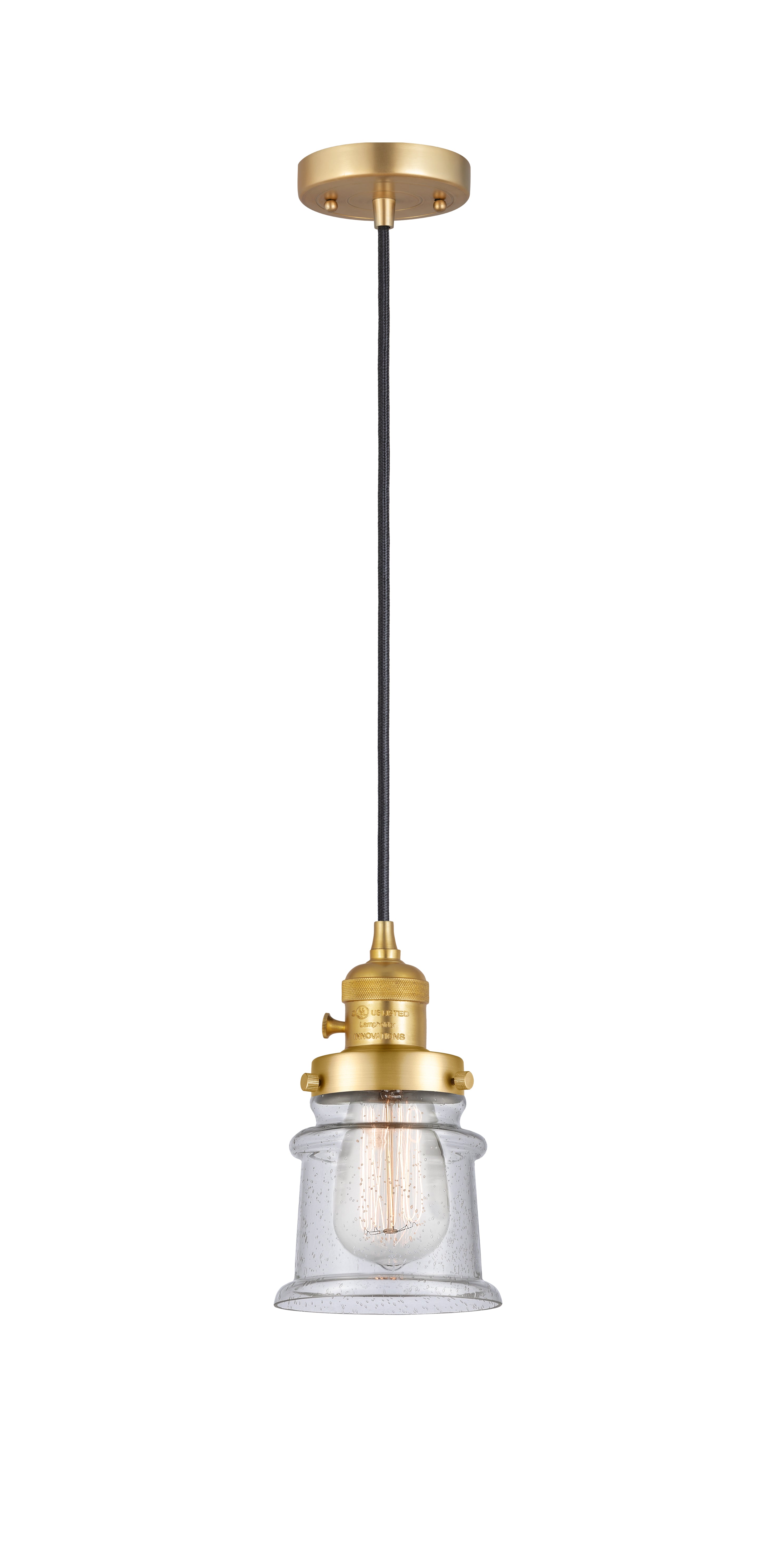 Franklin Restoration Mini Pendant Antique Brass
