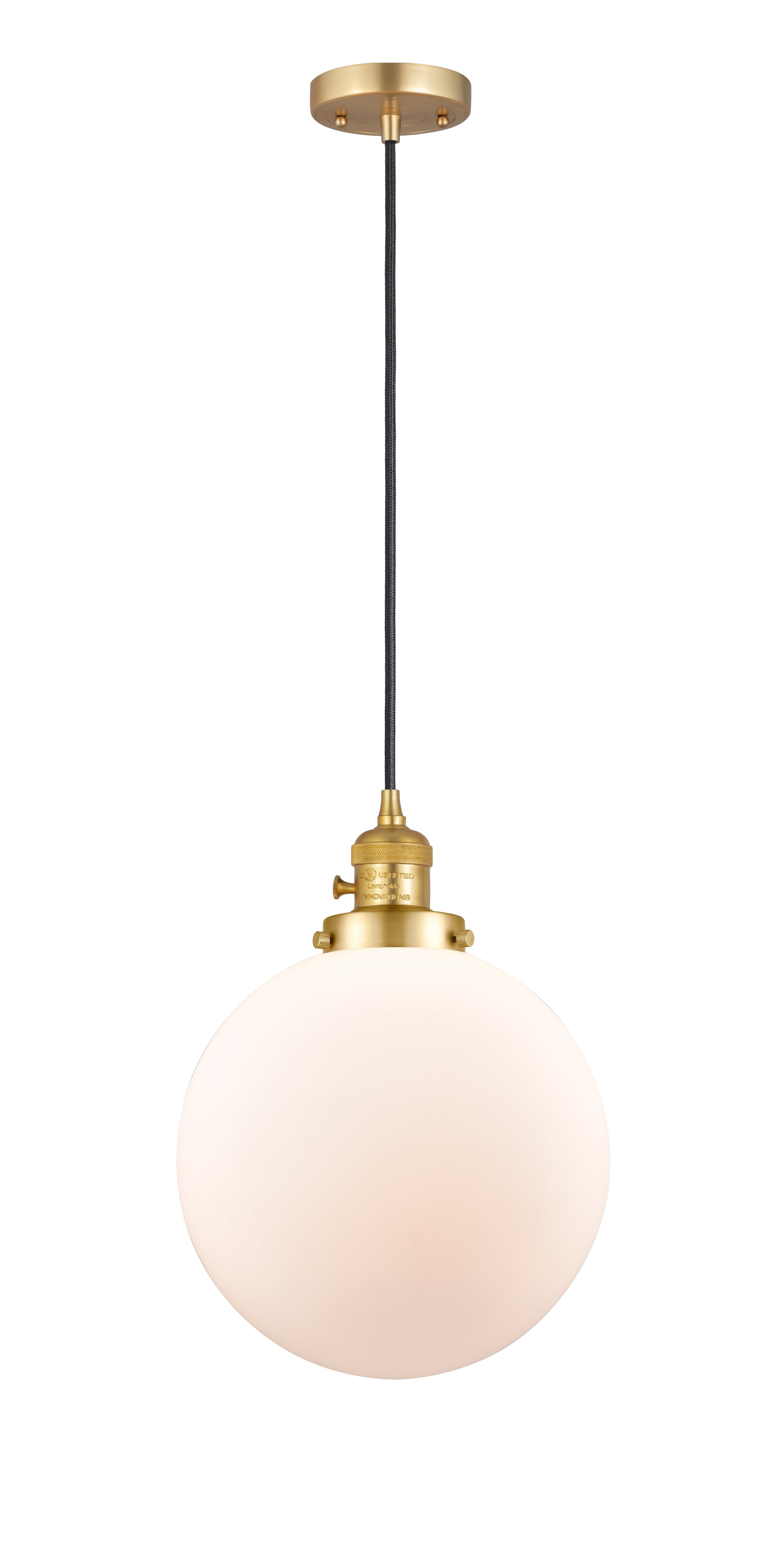 Franklin Restoration Mini Pendant Cast Brass