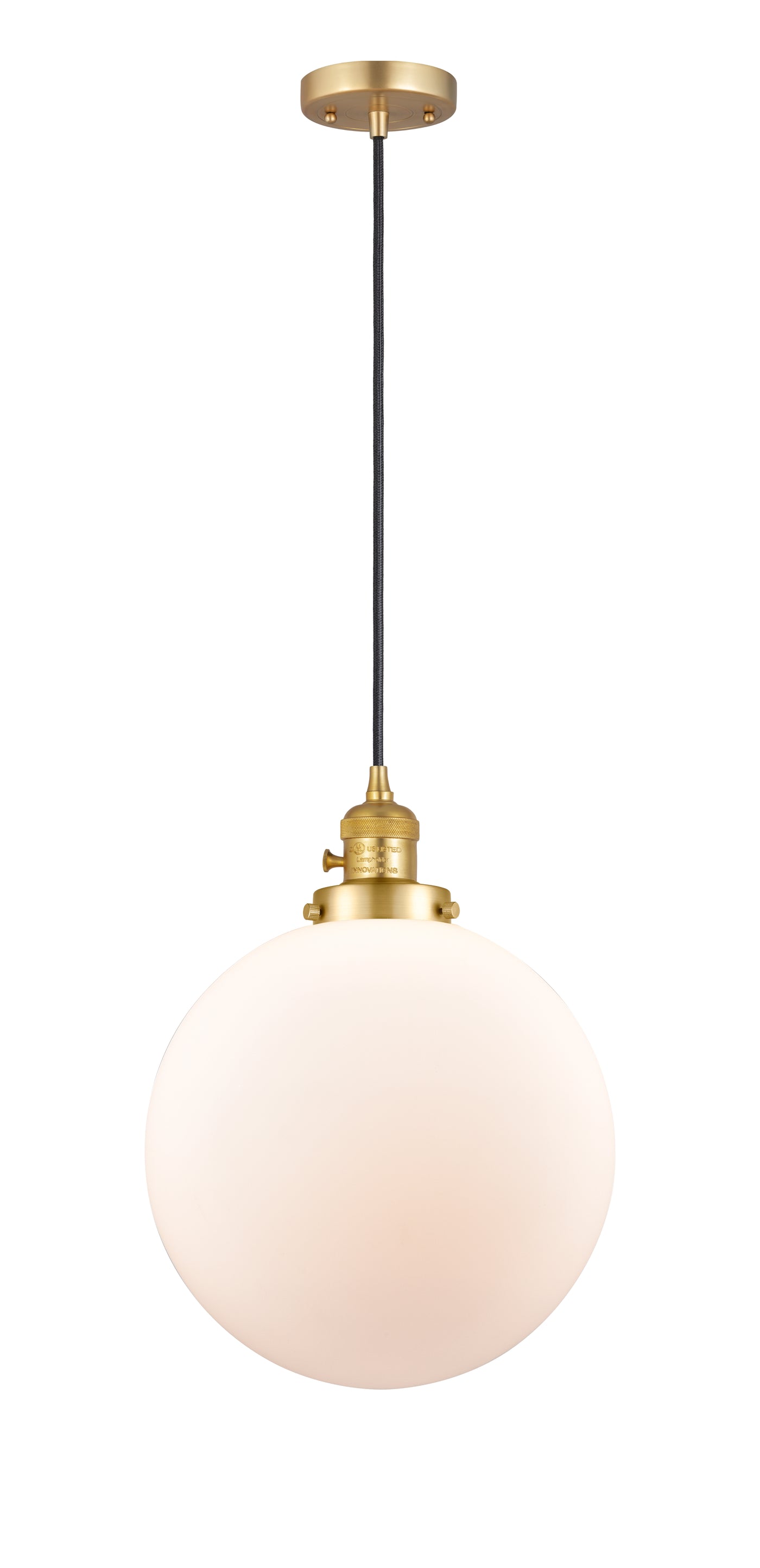 Franklin Restoration Mini Pendant Antique Brass