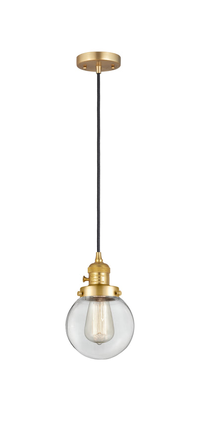 Franklin Restoration Mini Pendant Antique Brass