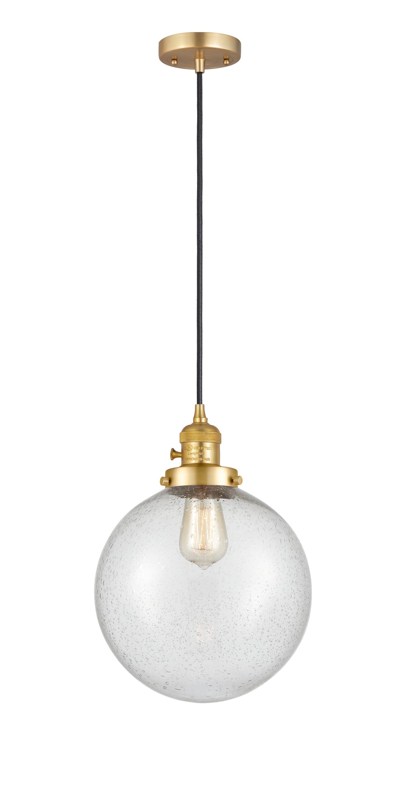 Franklin Restoration Mini Pendant Cast Brass