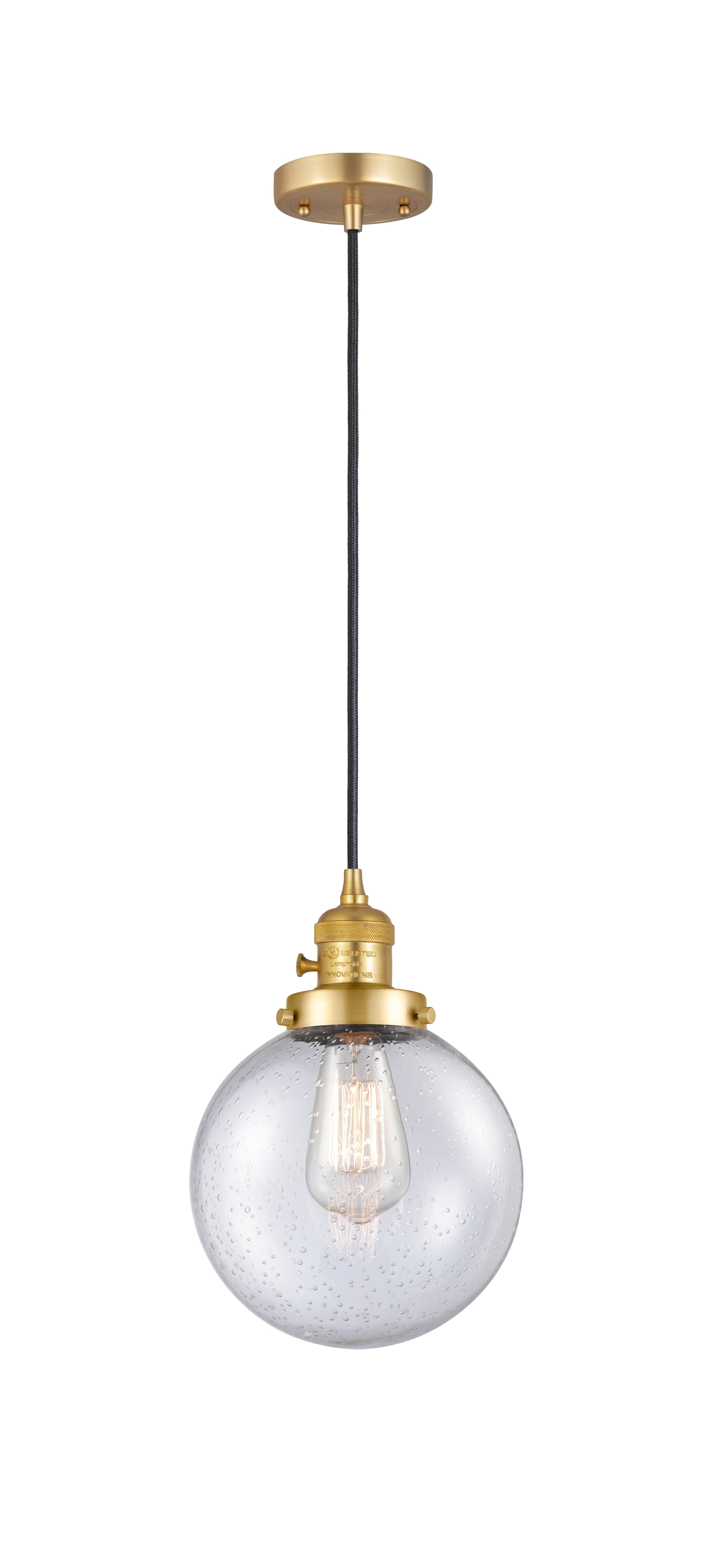 Franklin Restoration Mini Pendant Antique Brass