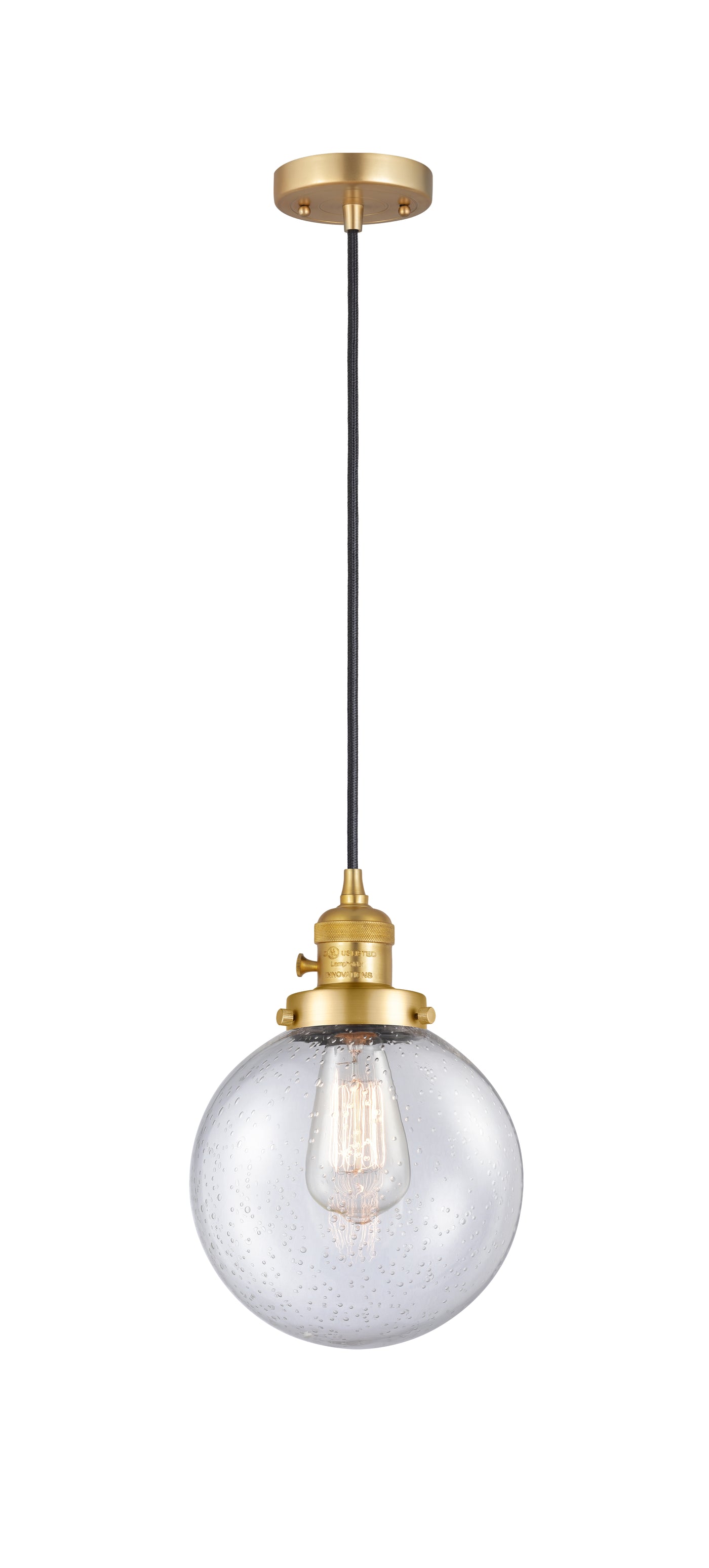 Franklin Restoration Mini Pendant Antique Brass