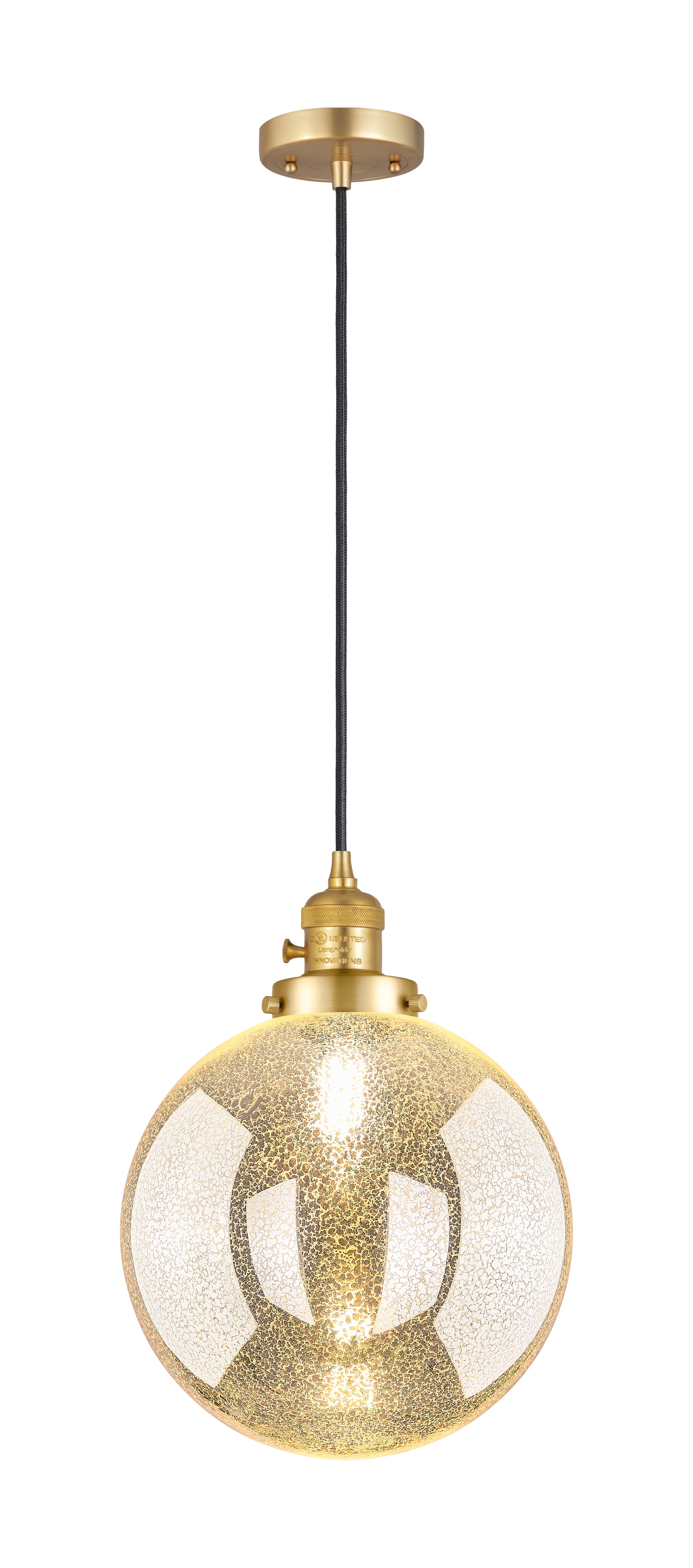 Franklin Restoration Mini Pendant Cast Brass