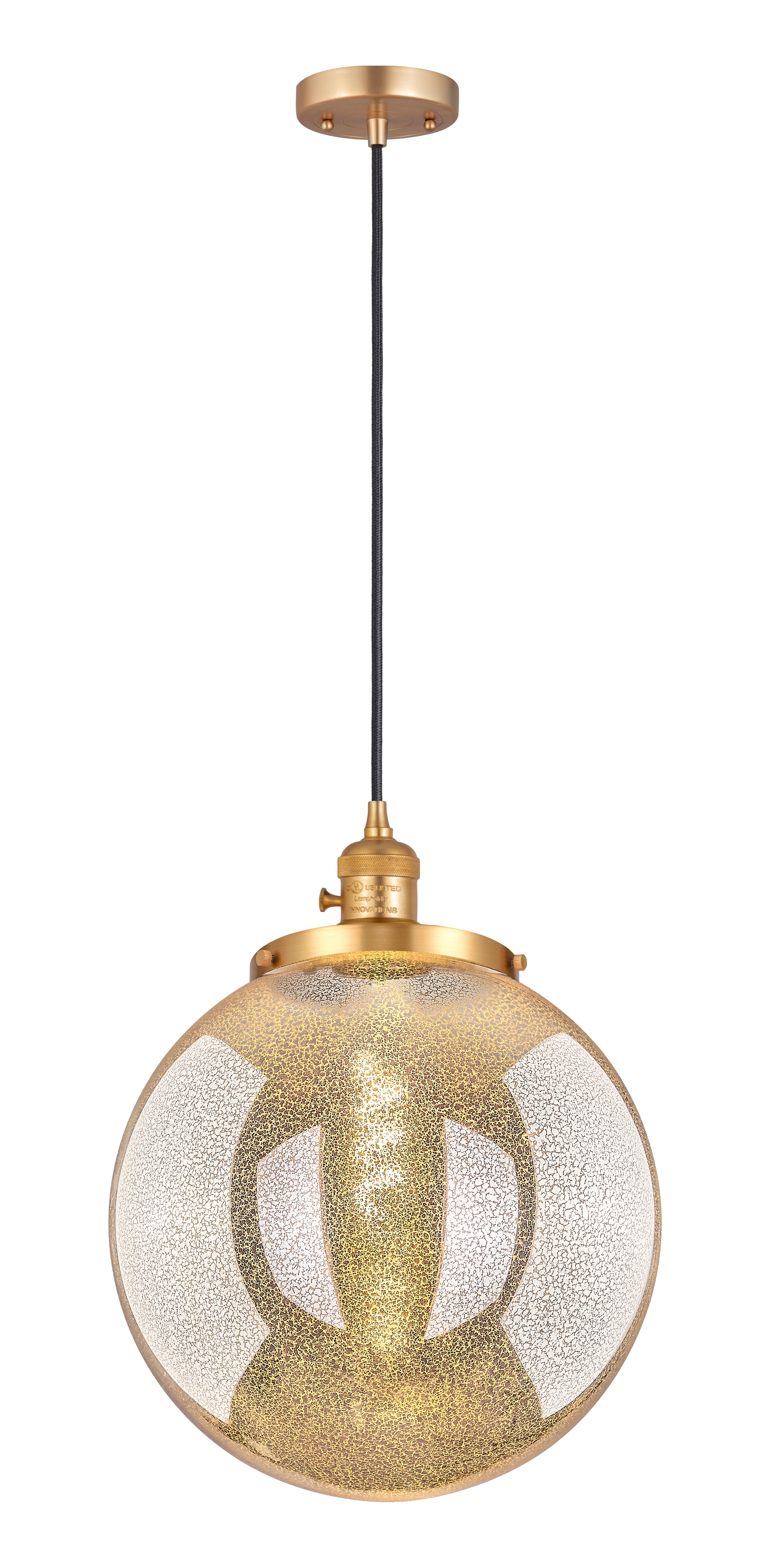 Franklin Restoration Mini Pendant Antique Brass
