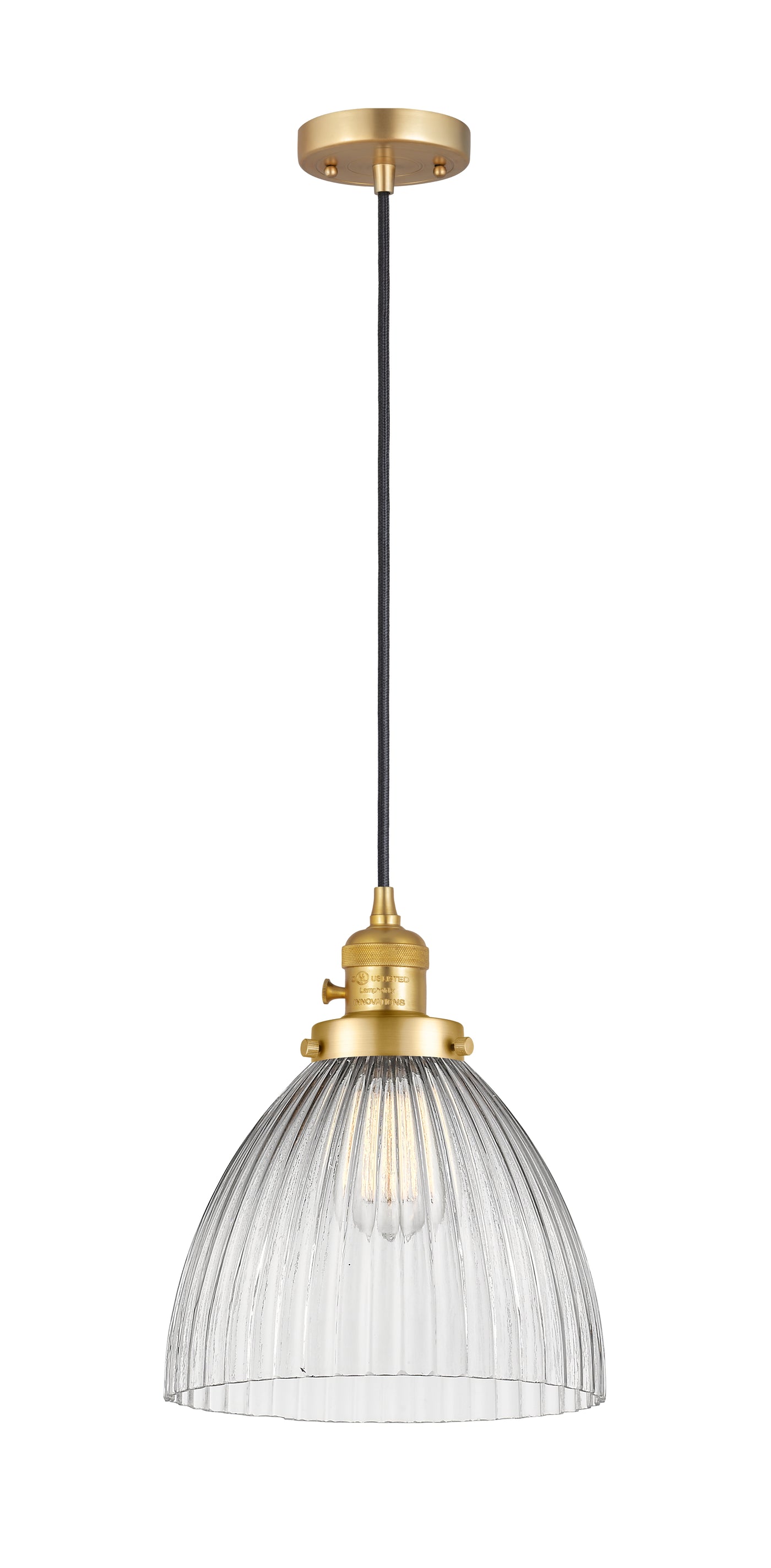 Franklin Restoration Mini Pendant Antique Brass