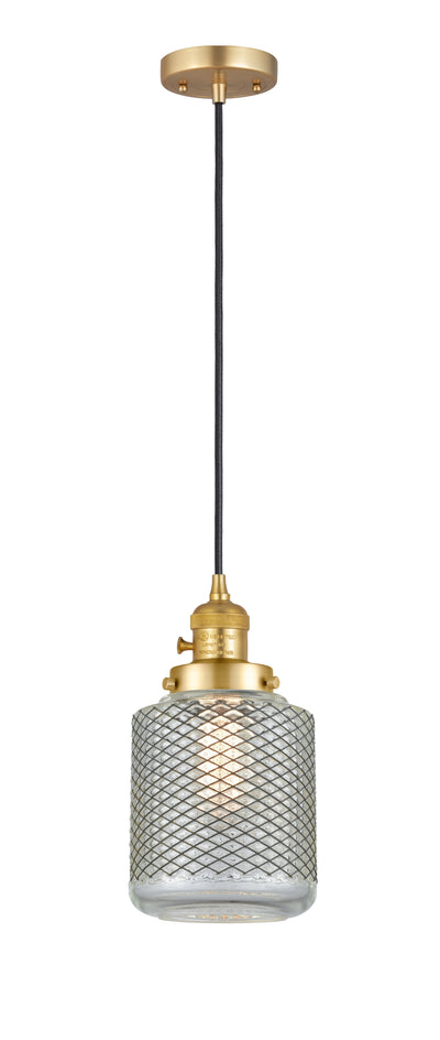 Franklin Restoration Mini Pendant Antique Brass