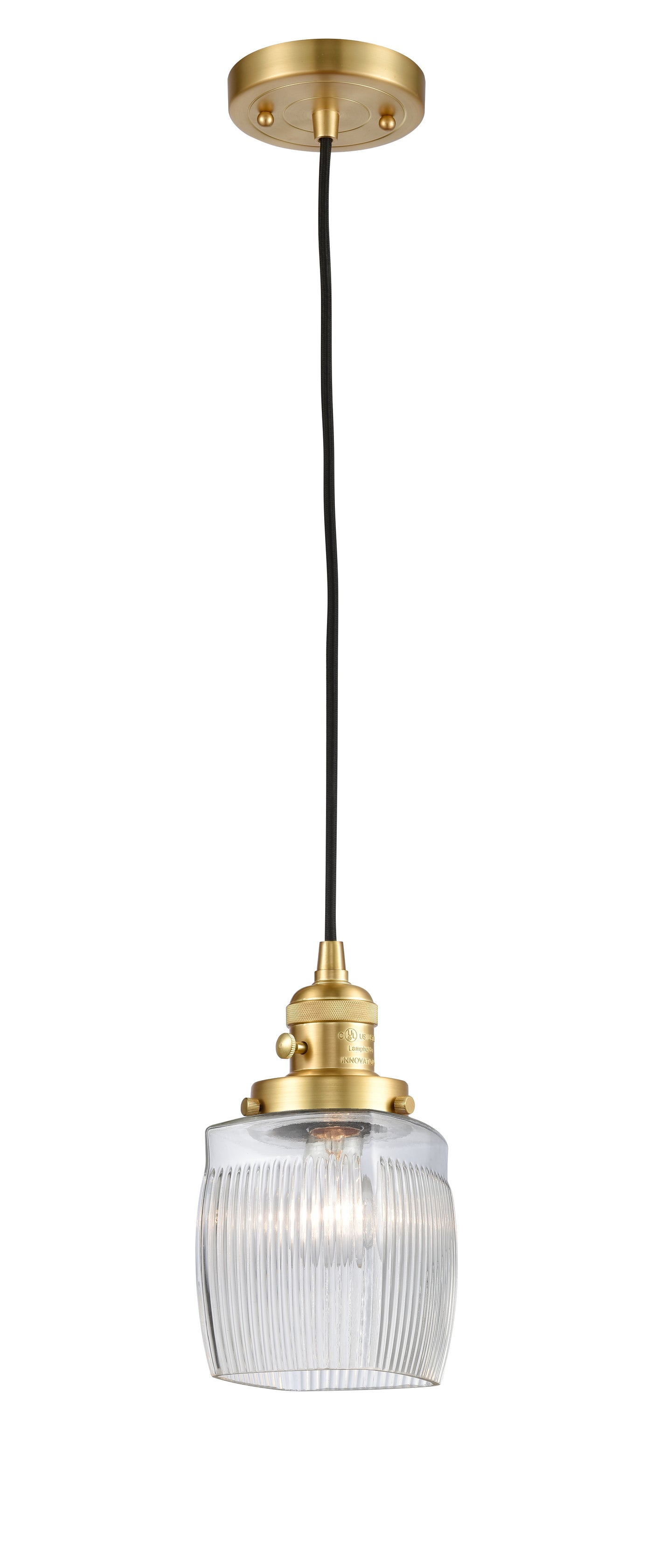 Franklin Restoration Mini Pendant Antique Brass