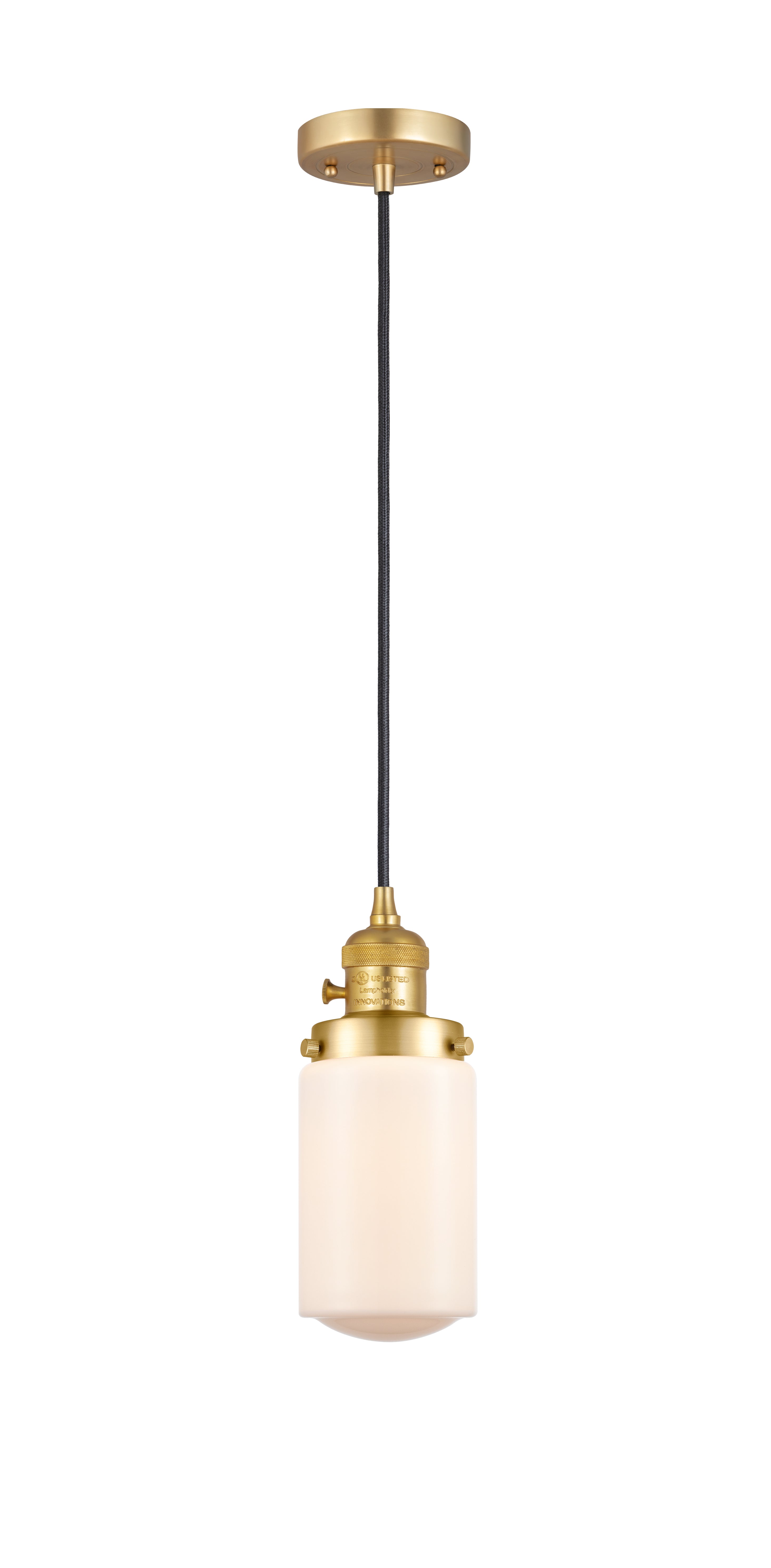 Franklin Restoration Mini Pendant Brass