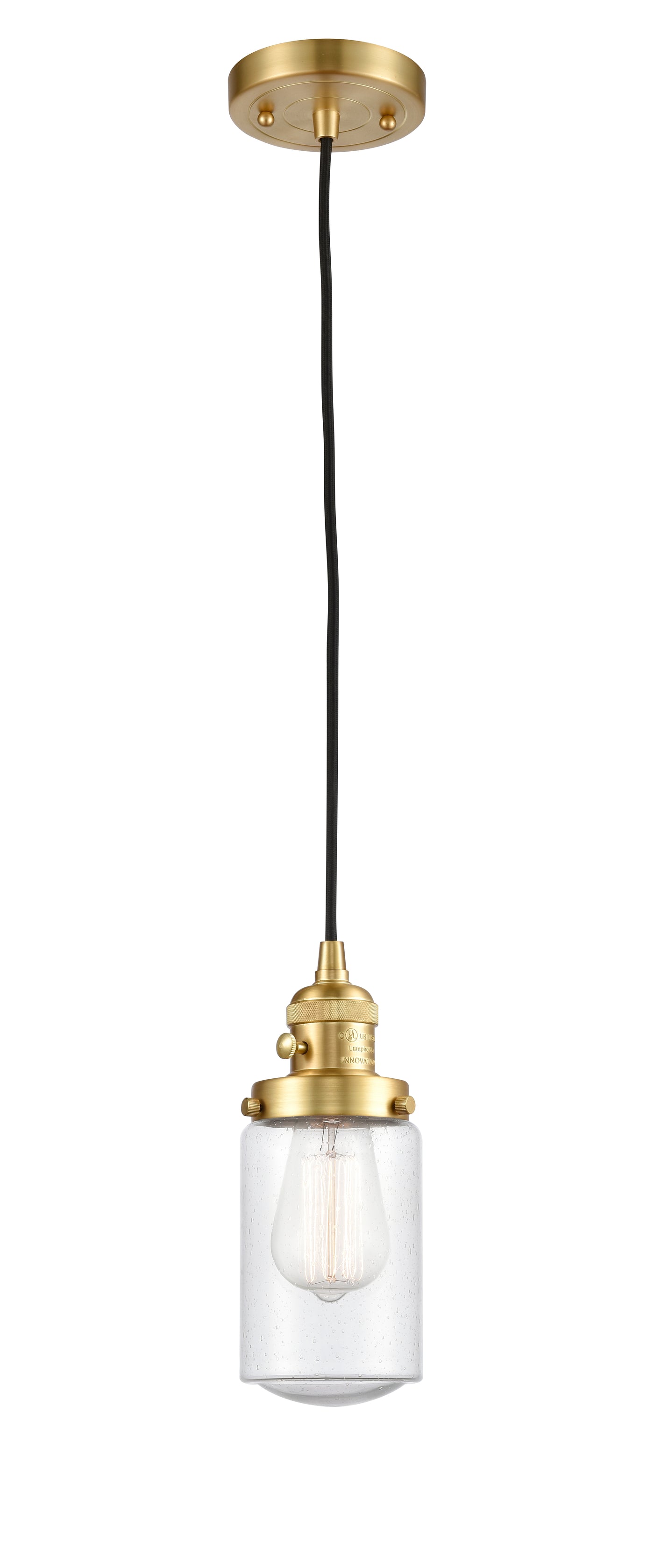 Franklin Restoration Mini Pendant Brass