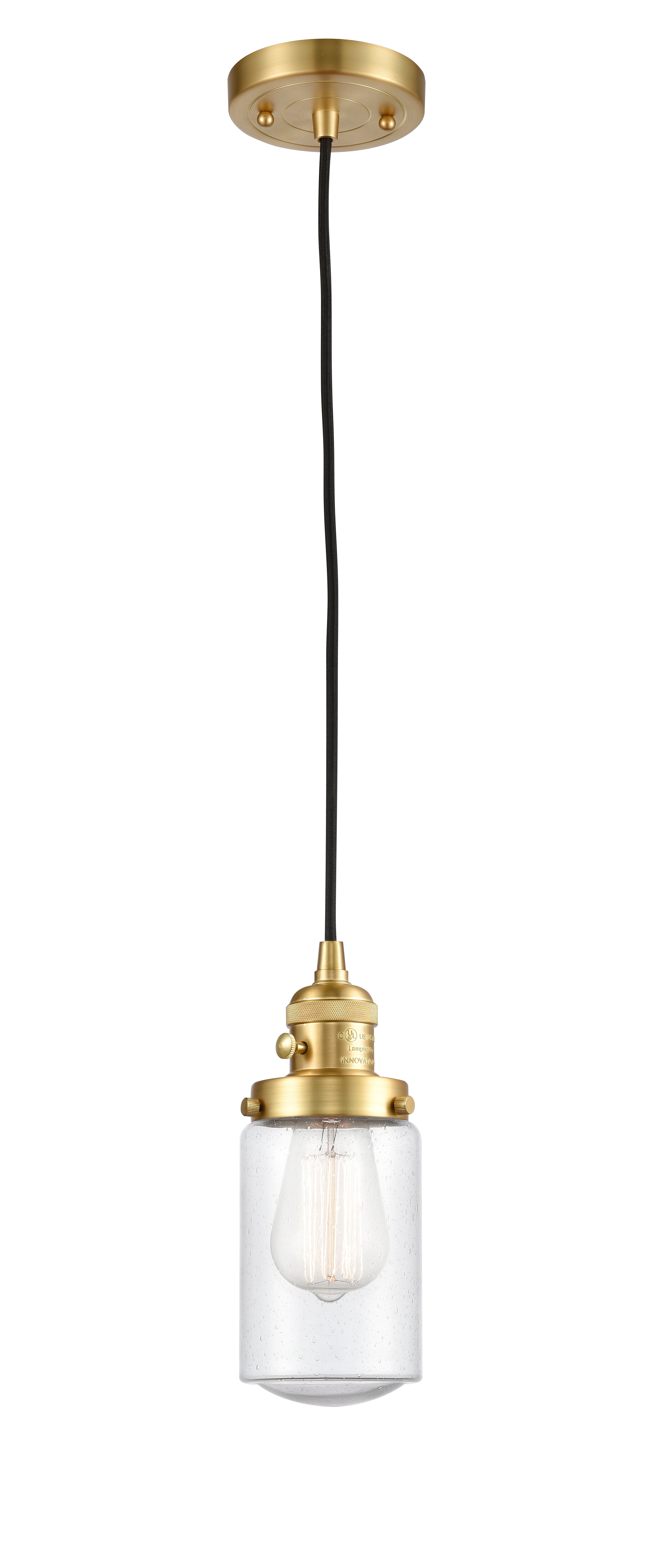 Franklin Restoration Mini Pendant Brass