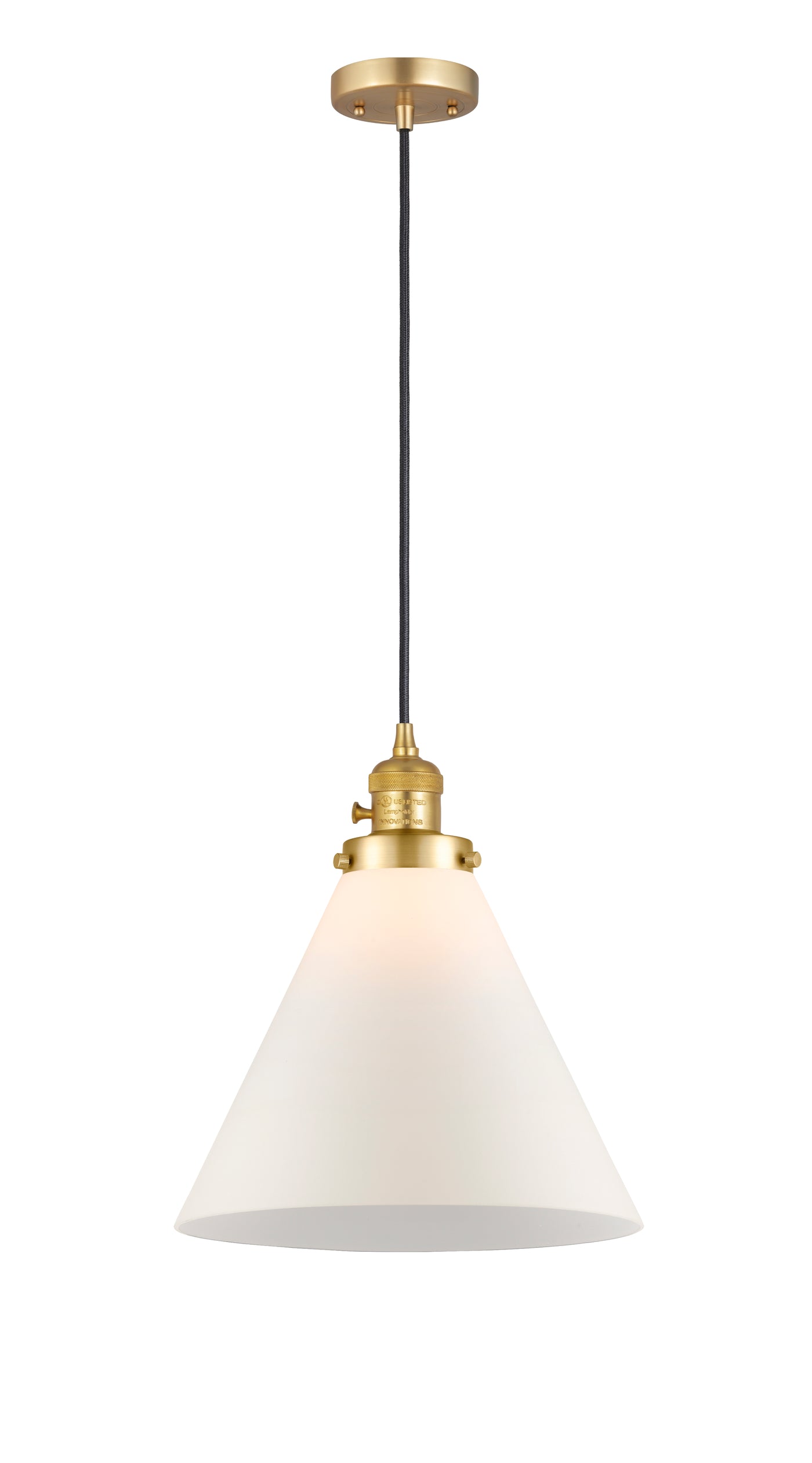 Franklin Restoration Antique Brass Cast Mini Pendant