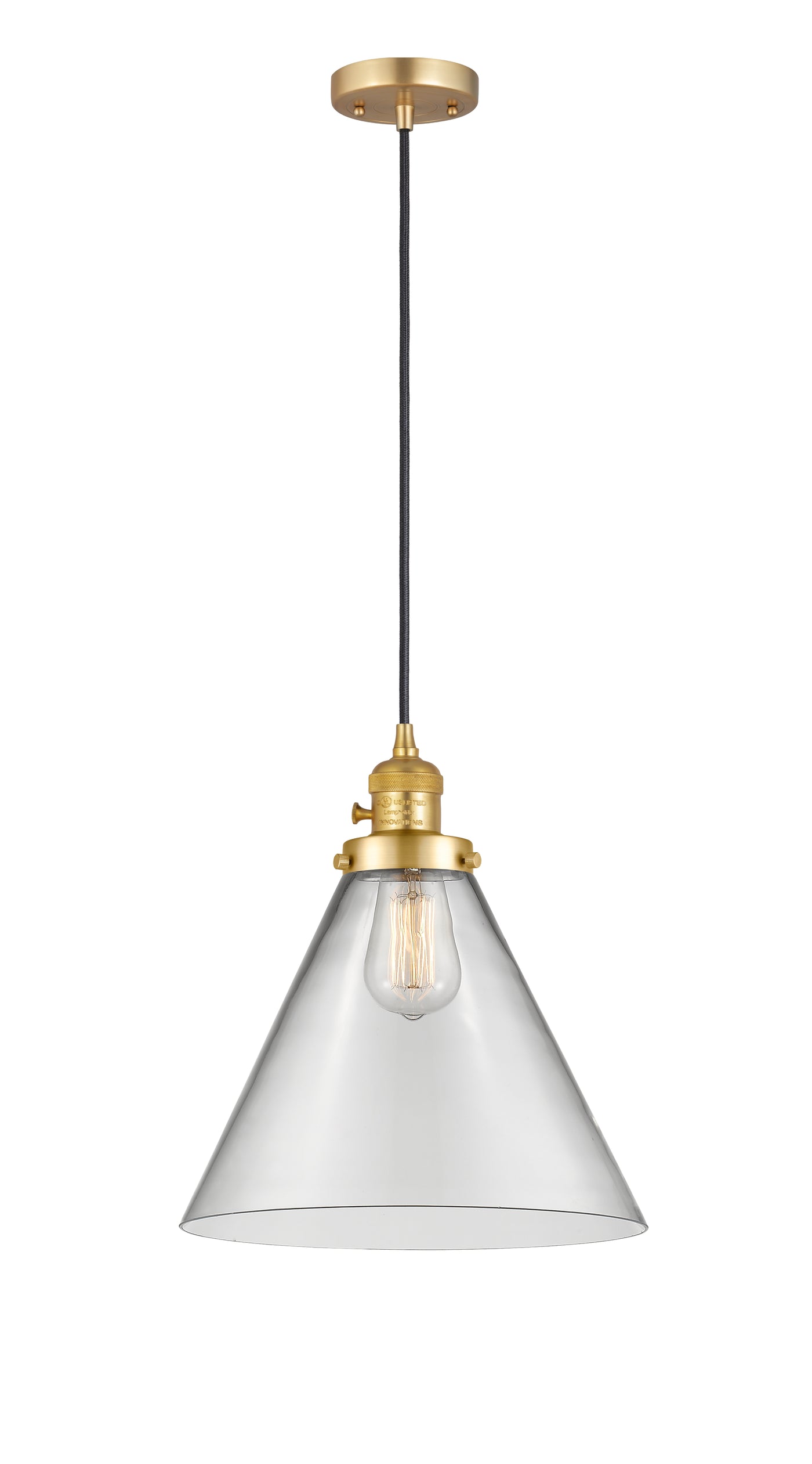 Franklin Restoration Mini Pendant Antique Brass