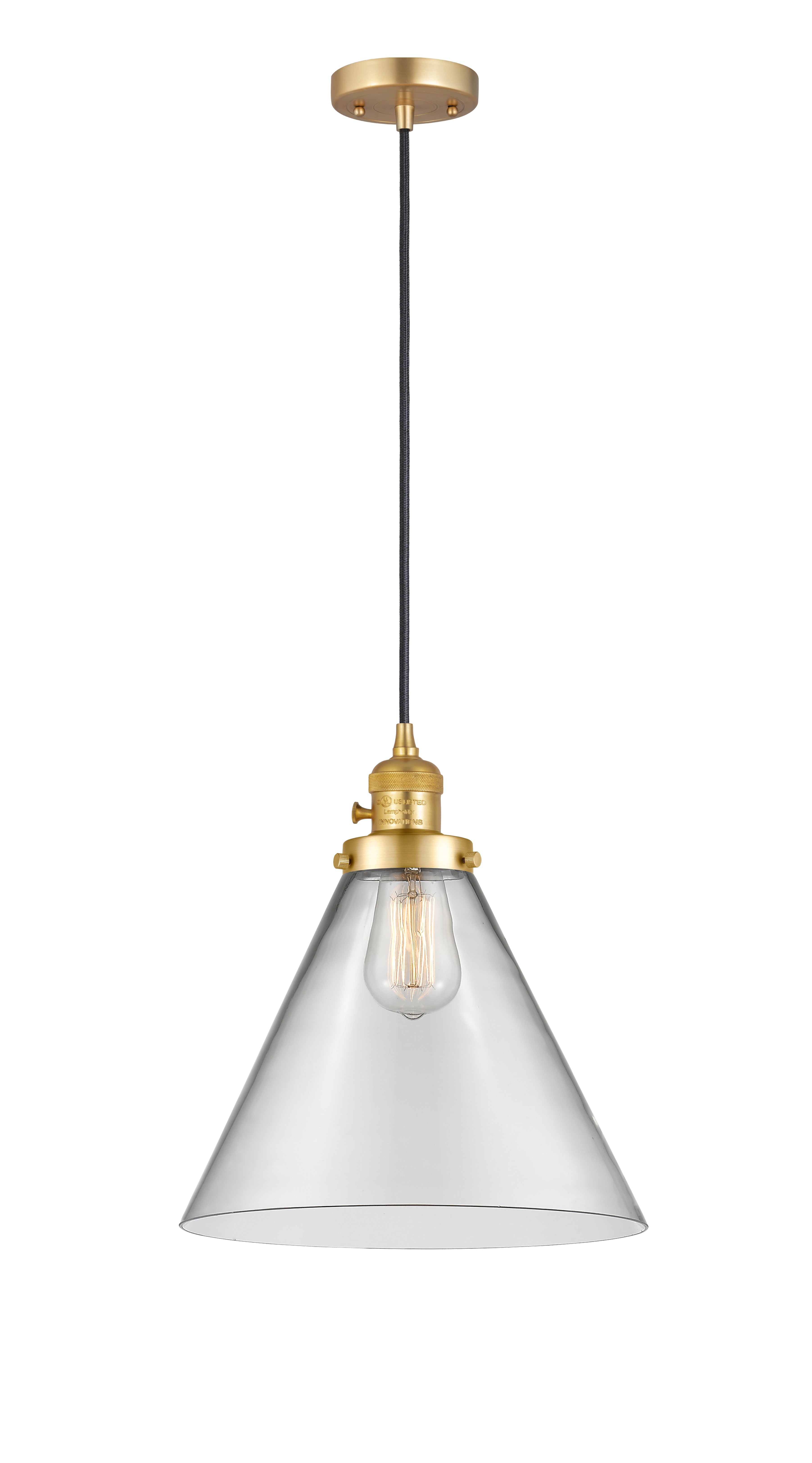Franklin Restoration Mini Pendant Antique Brass