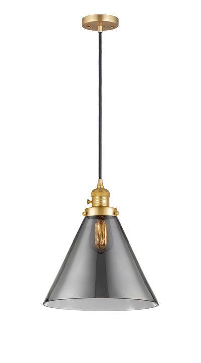 Franklin Restoration Antique Brass Cast Mini Pendant