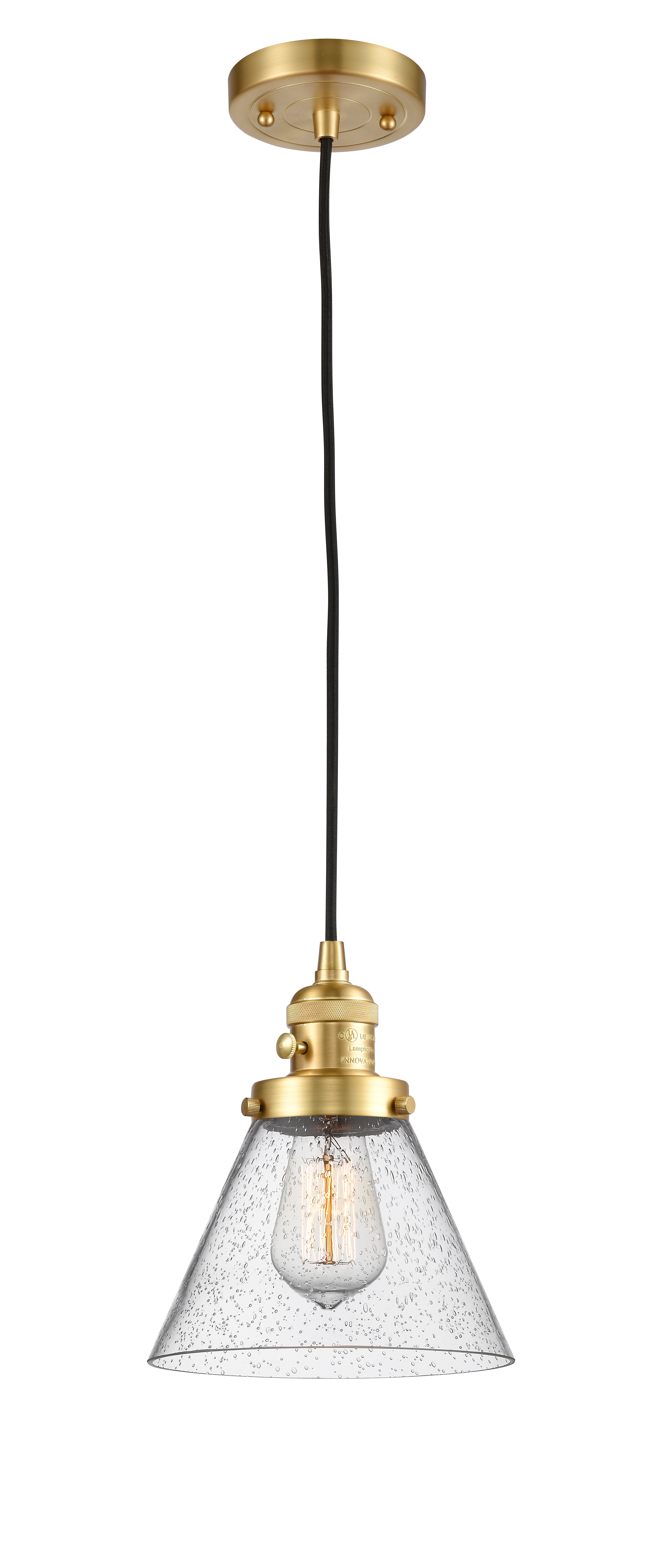 Franklin Restoration Mini Pendant Antique Brass