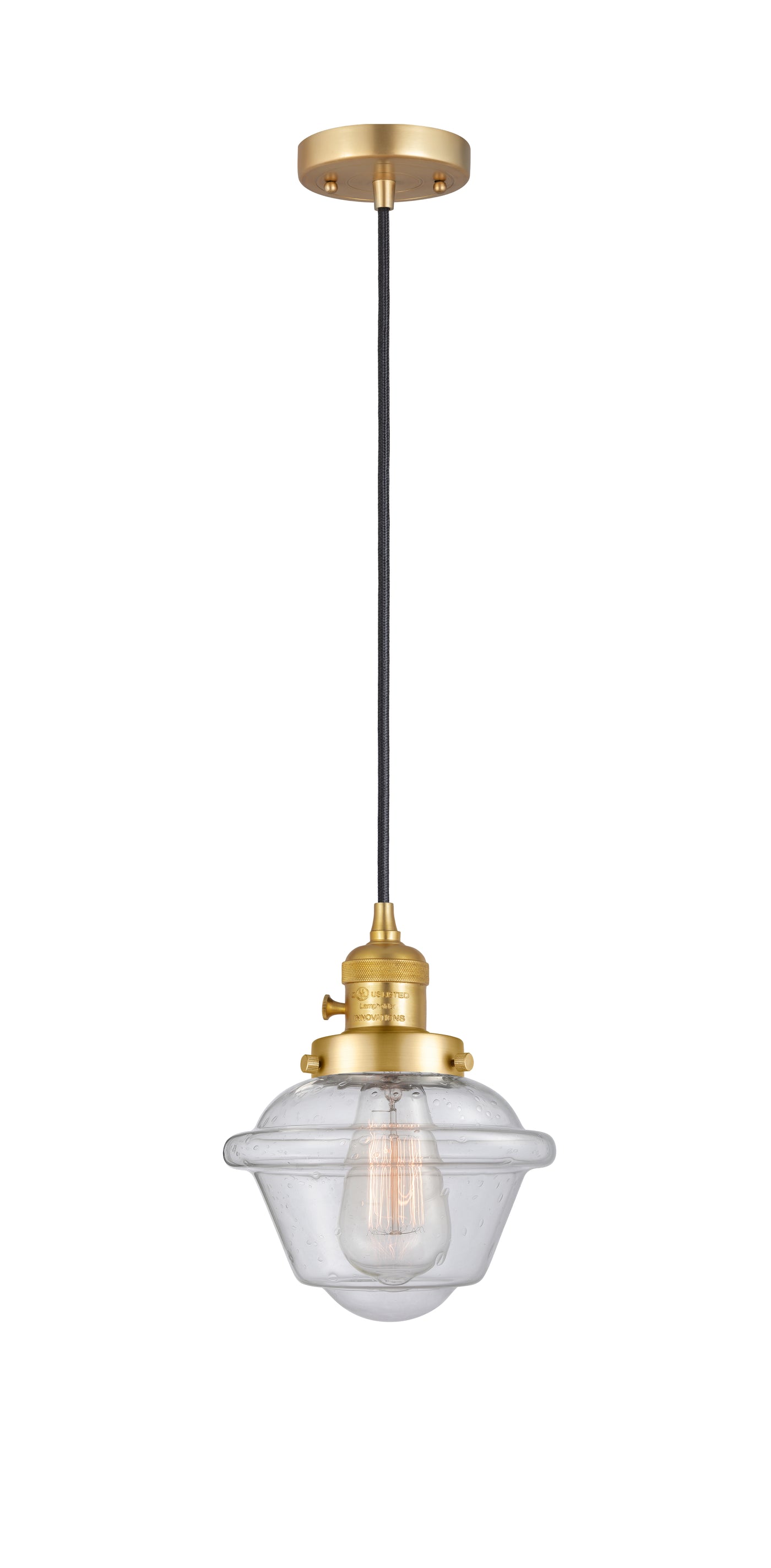 Franklin Restoration Mini Pendant Antique Brass