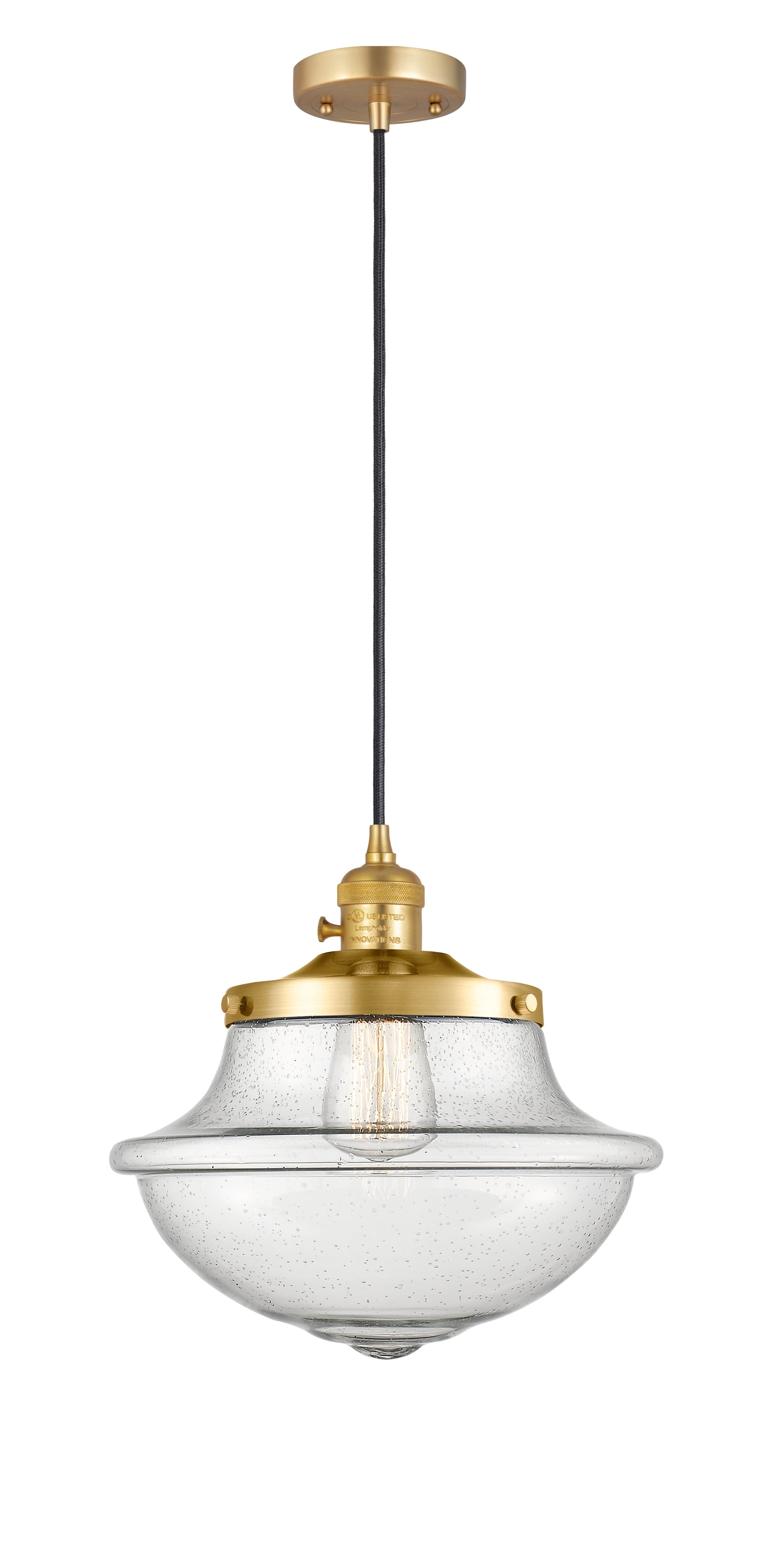 Franklin Restoration Mini Pendant Antique Brass