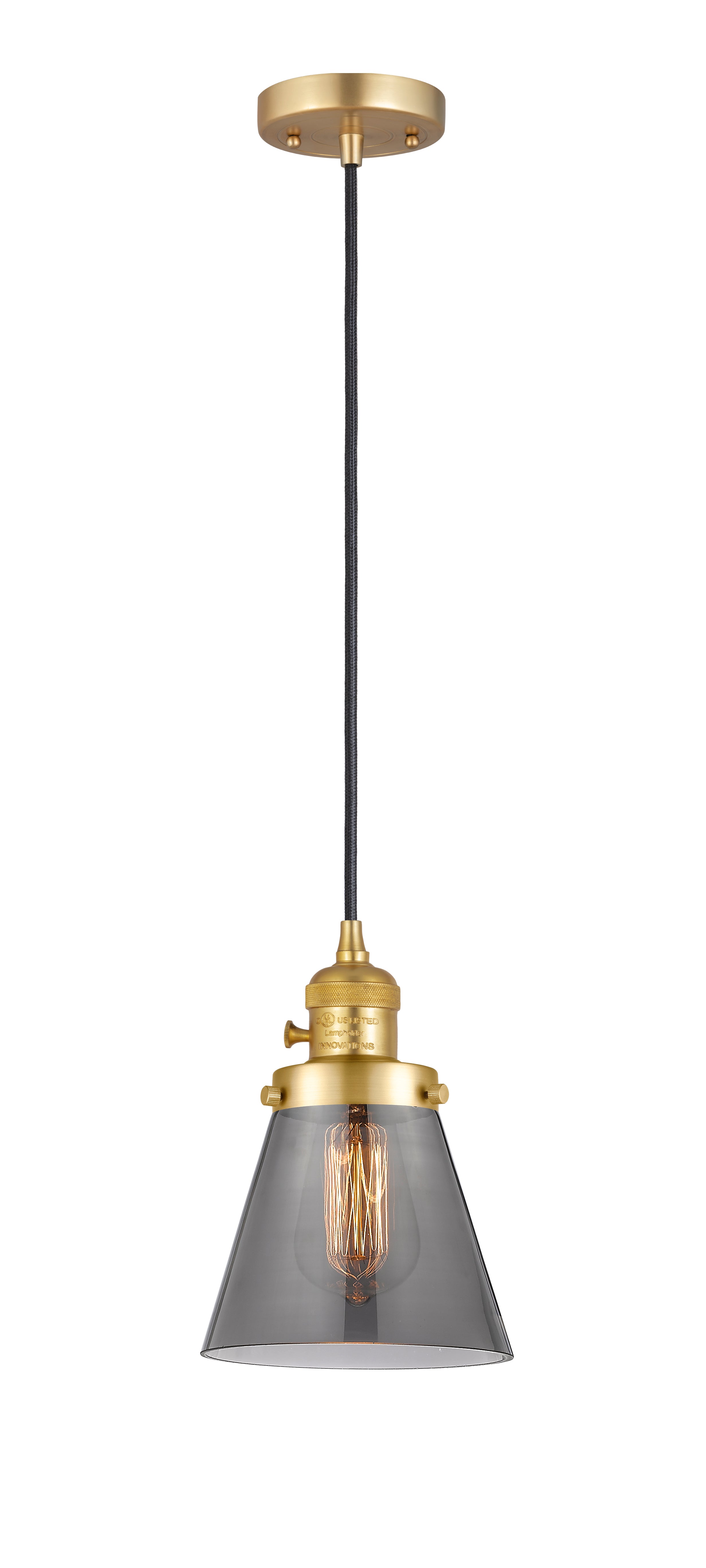 Franklin Restoration Mini Pendant Cast Brass