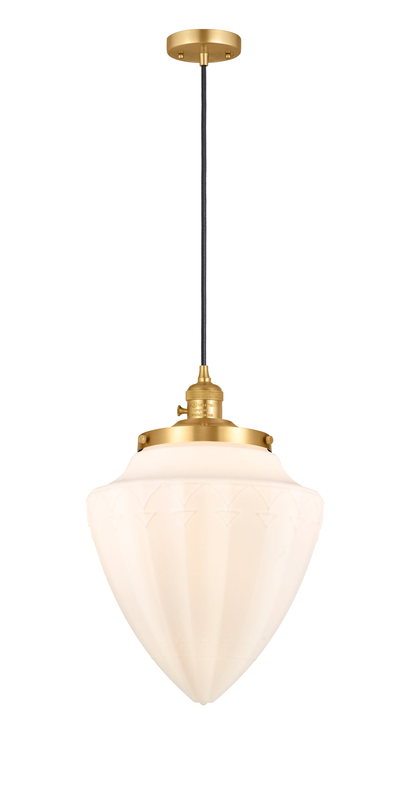 Franklin Restoration Mini Pendant Antique Brass