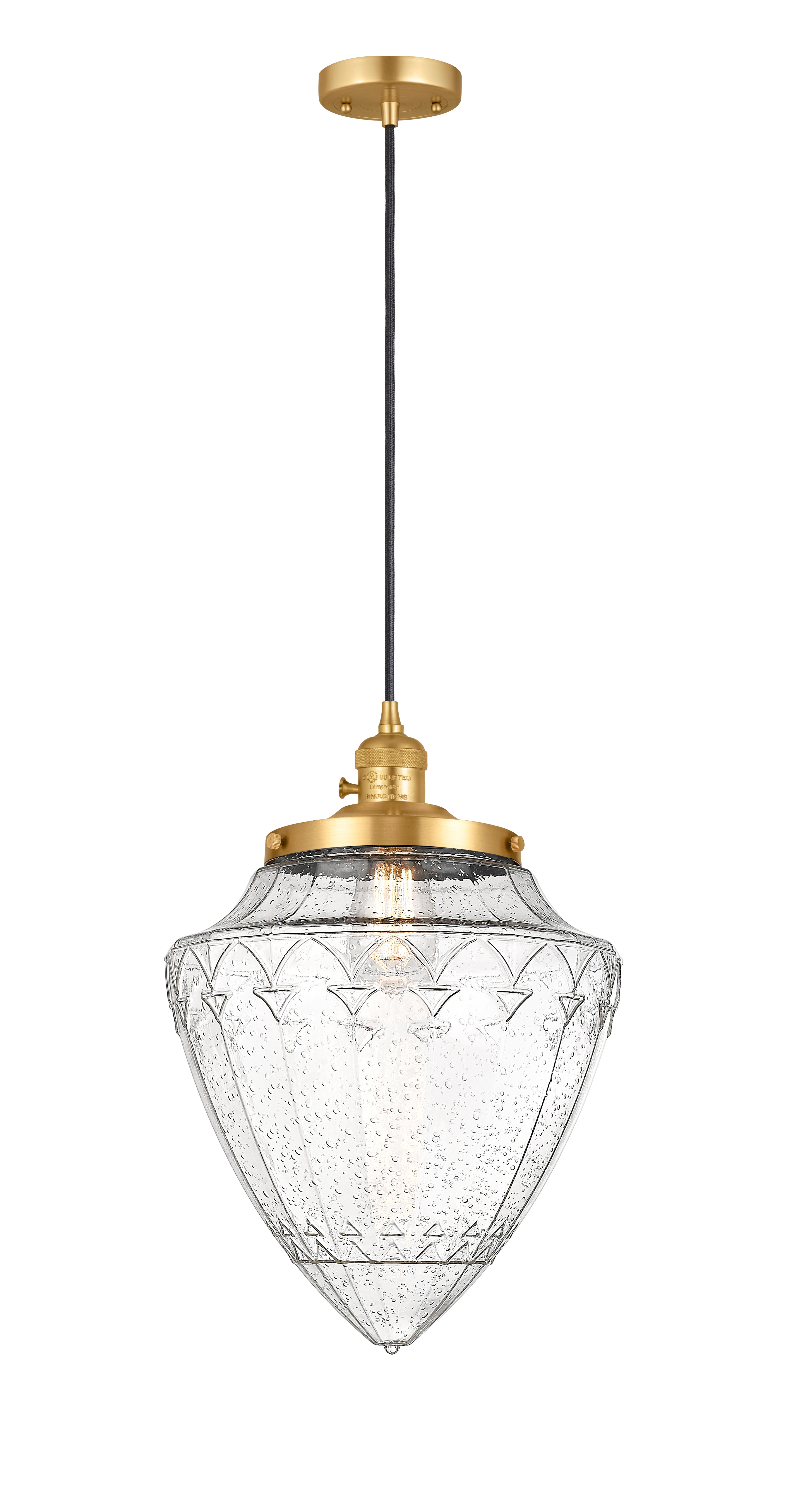 Franklin Restoration Mini Pendant Antique Brass