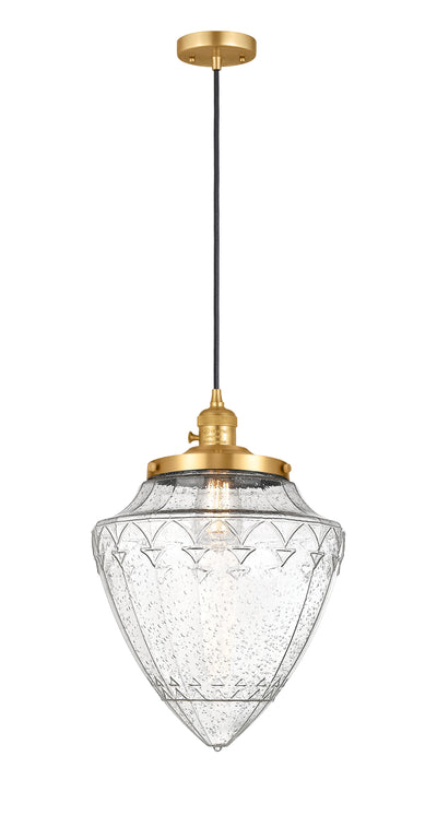Franklin Restoration Mini Pendant Antique Brass