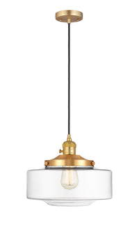 Franklin Restoration Mini Pendant Antique Brass