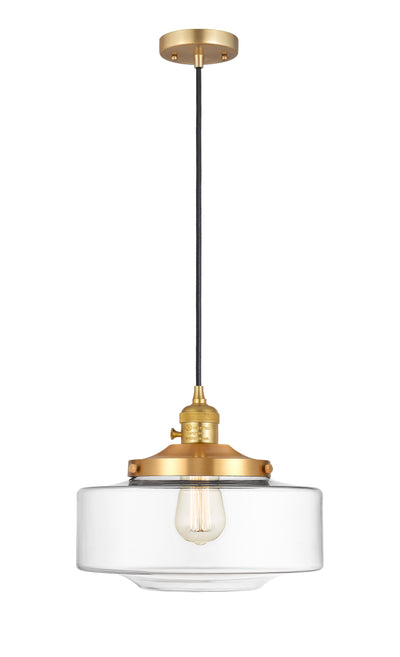 Franklin Restoration Mini Pendant Antique Brass