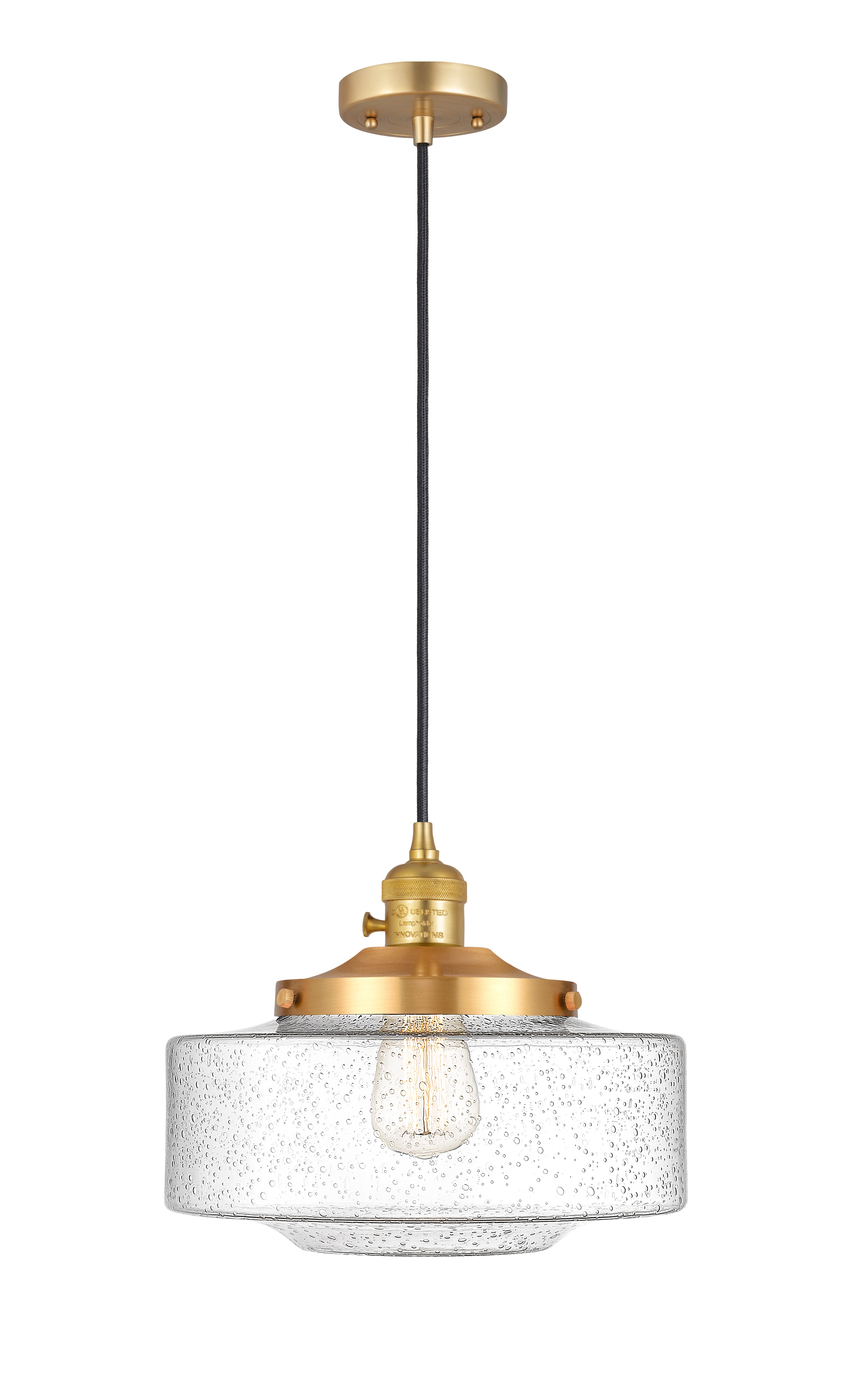 Franklin Restoration Mini Pendant Antique Brass