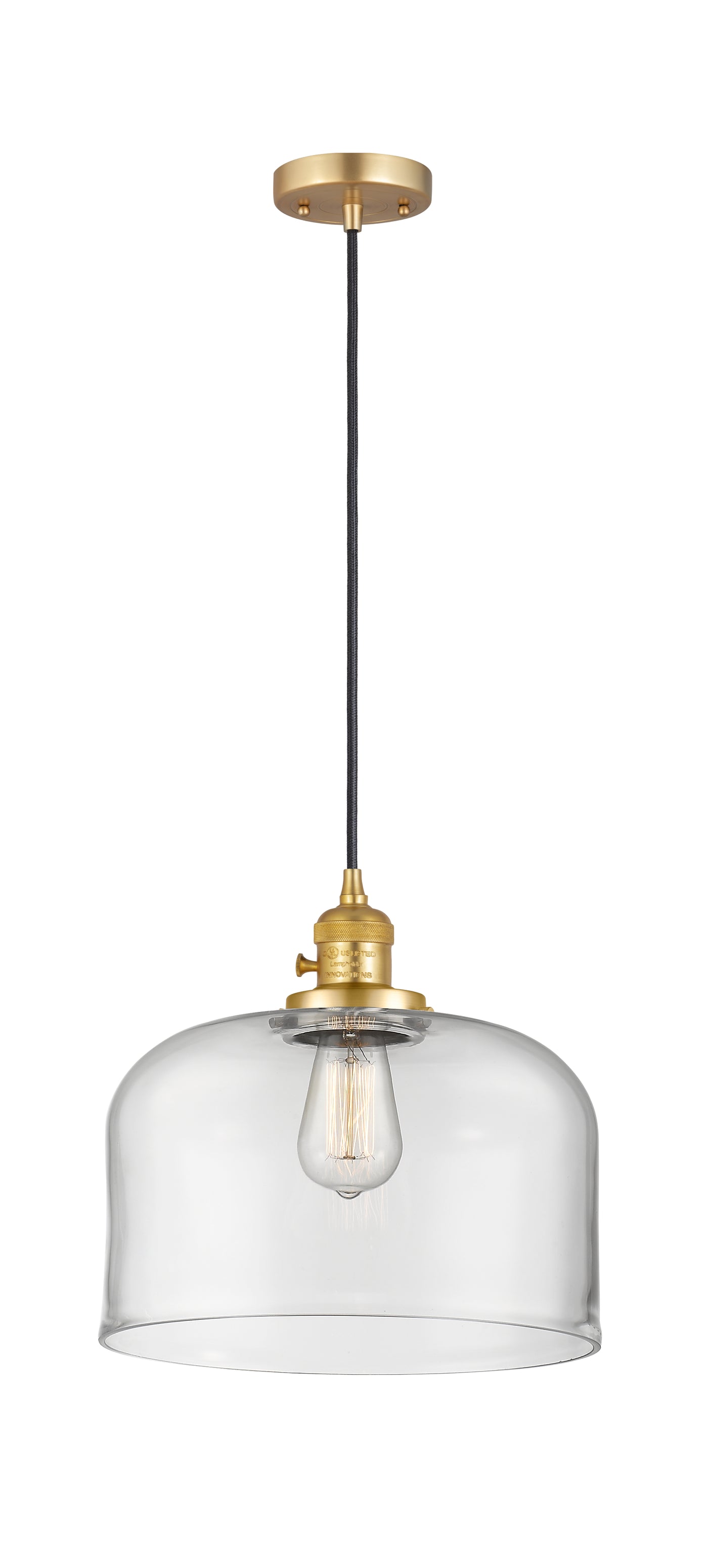 Franklin Restoration Mini Pendant Antique Brass