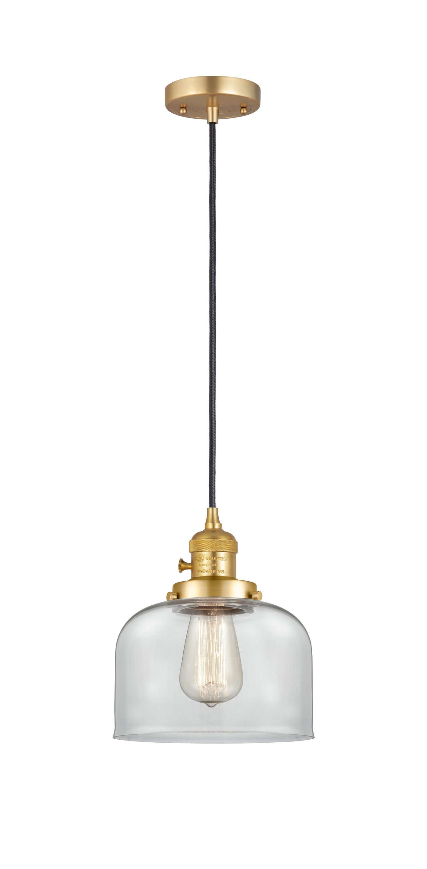 Franklin Restoration Mini Pendant Antique Brass