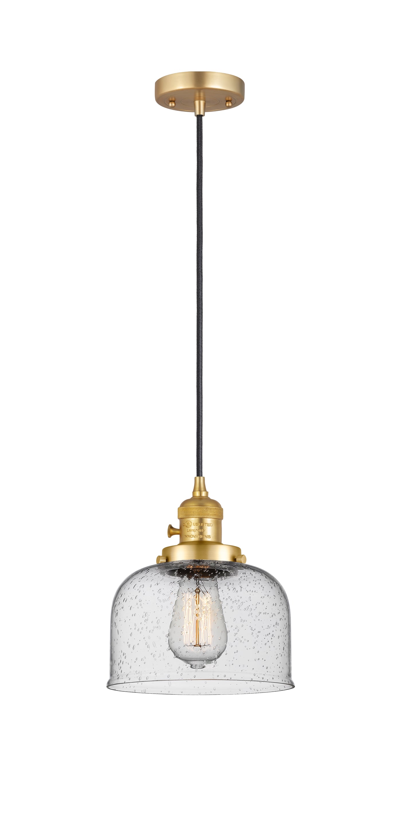Franklin Restoration Mini Pendant Antique Brass