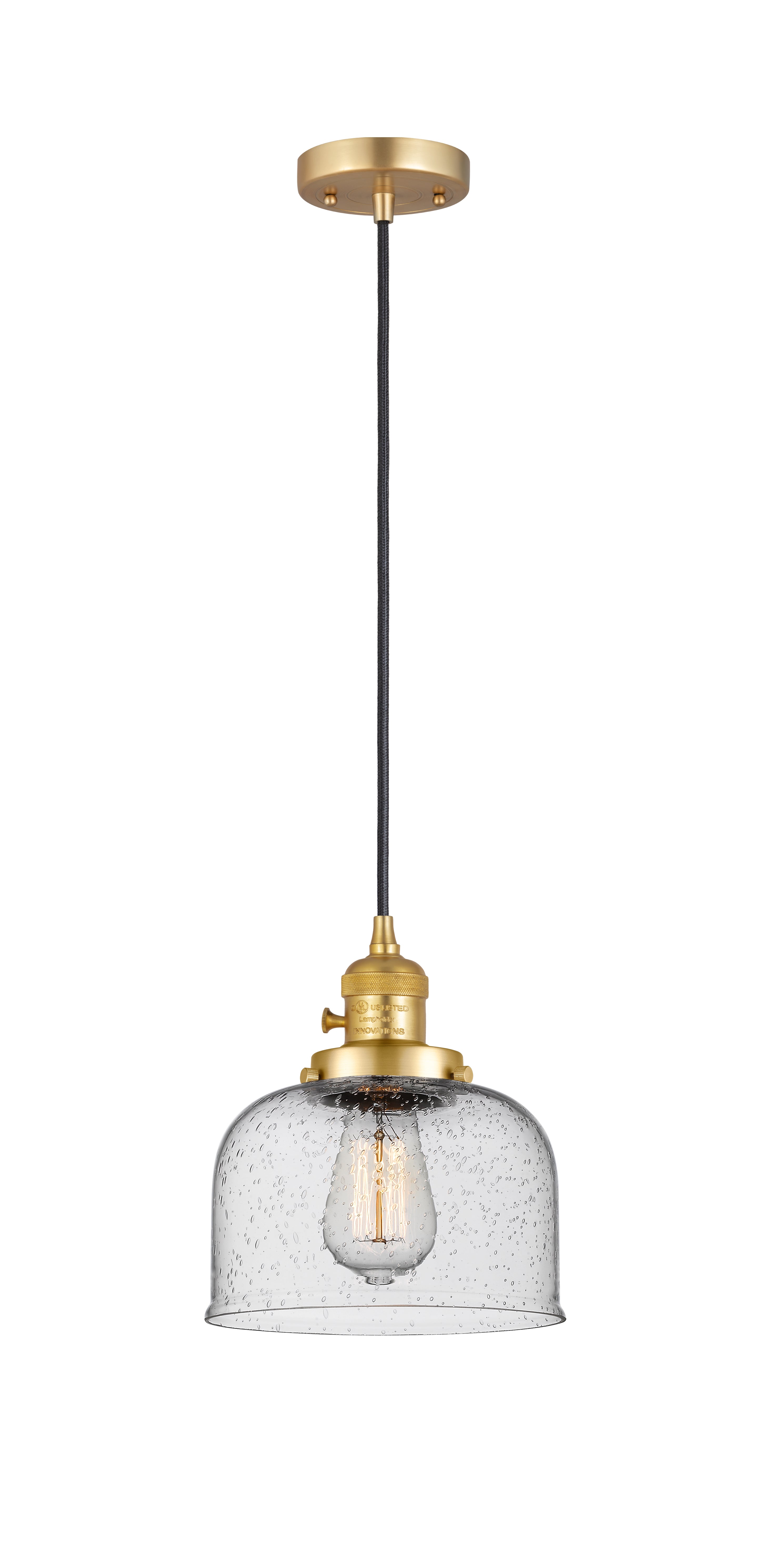 Franklin Restoration Mini Pendant Antique Brass