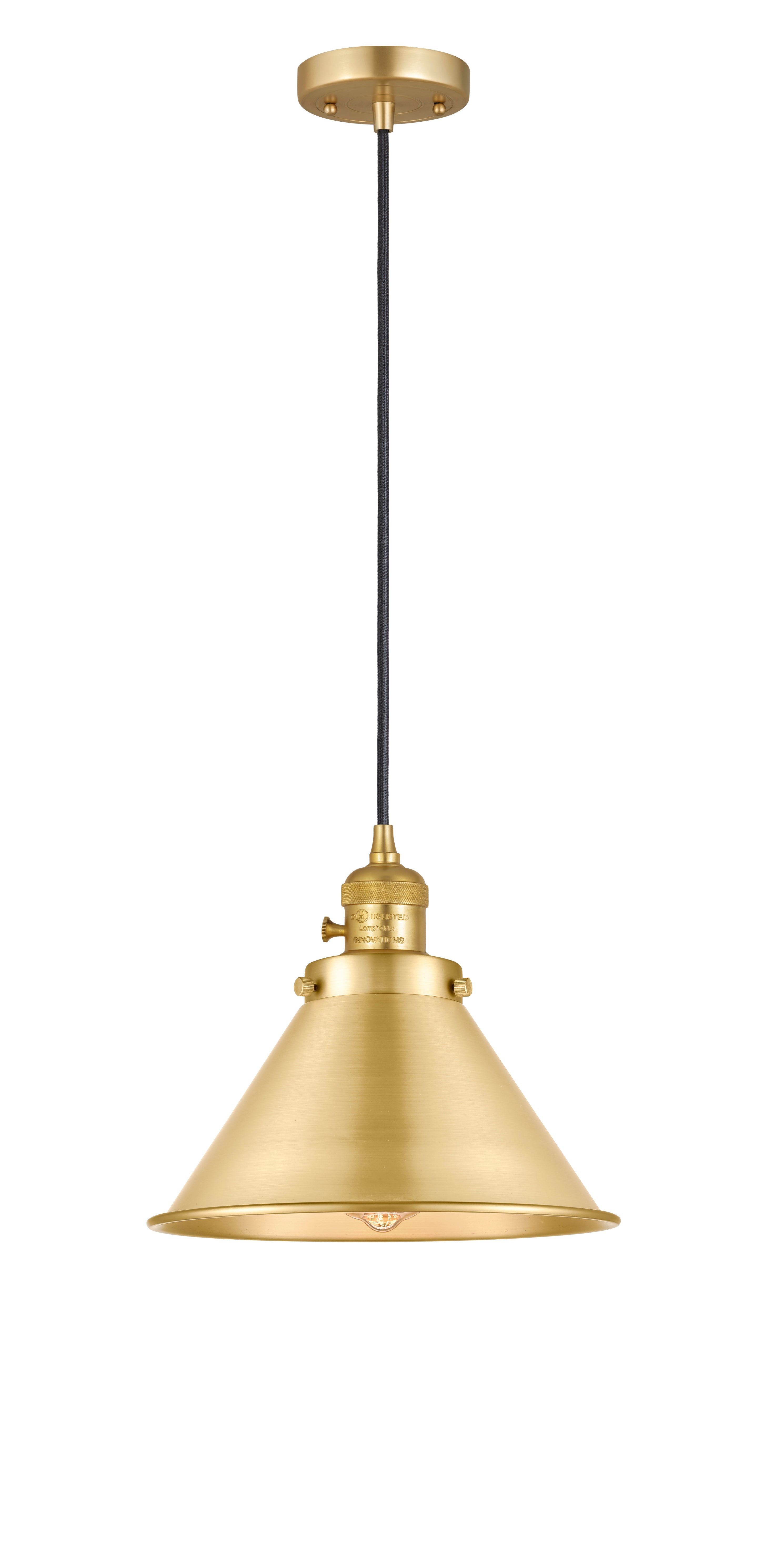 Franklin Restoration Mini Pendant Antique Brass