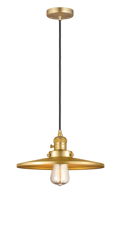 Franklin Restoration Pendant Cast Brass