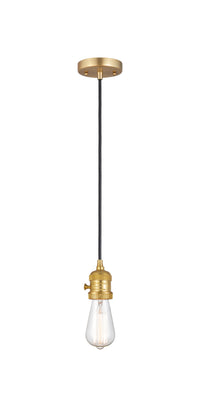 Franklin Restoration Mini Pendant Antique Brass