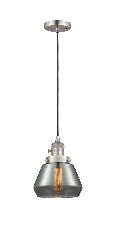 Franklin Restoration Mini Pendant 7 Inch Brass