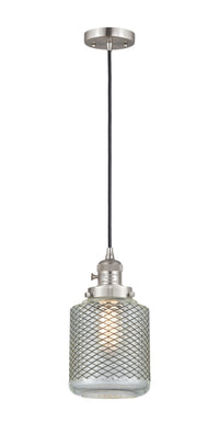 Franklin Restoration Mini Pendant Antique Brass