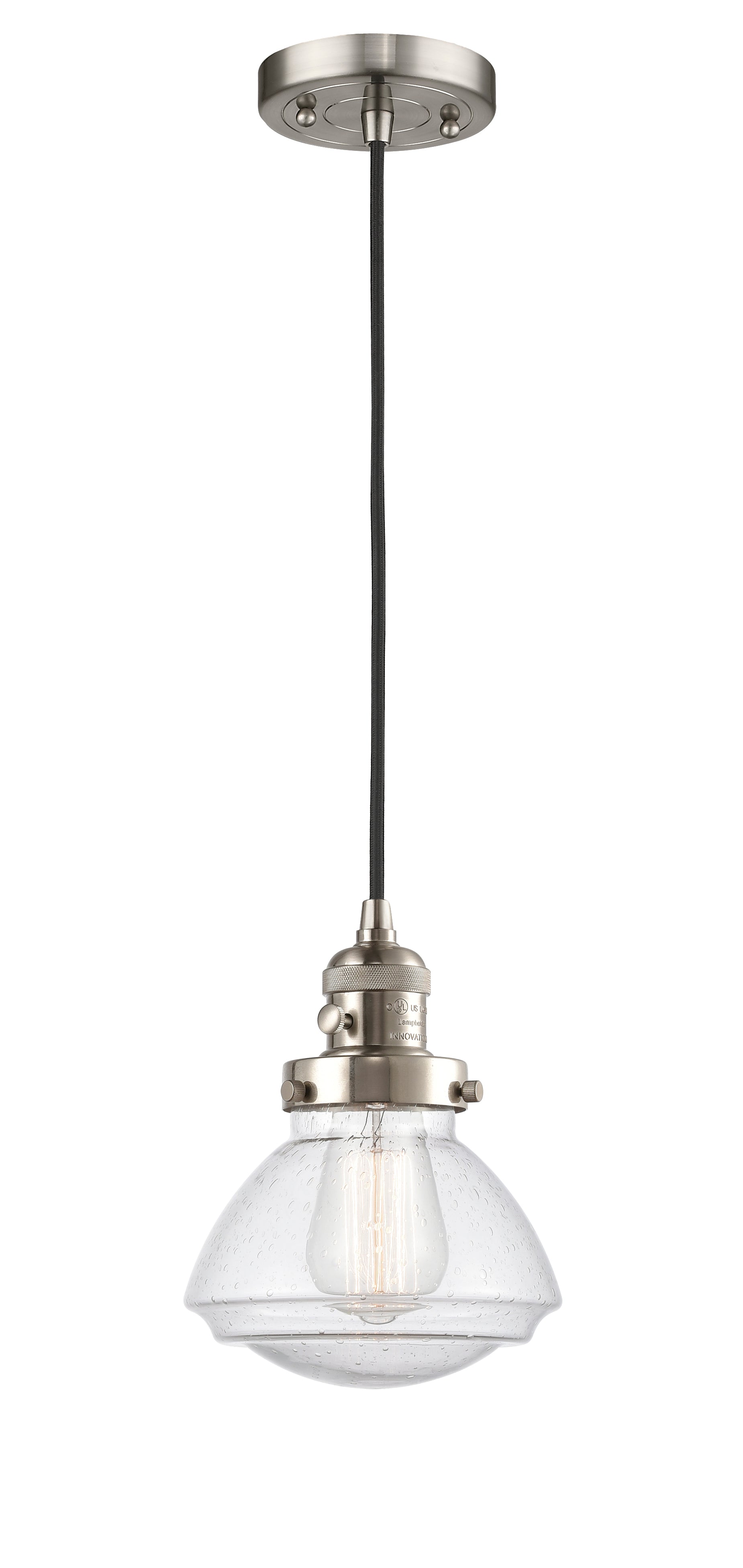 Franklin Restoration Mini Pendant Antique Brass