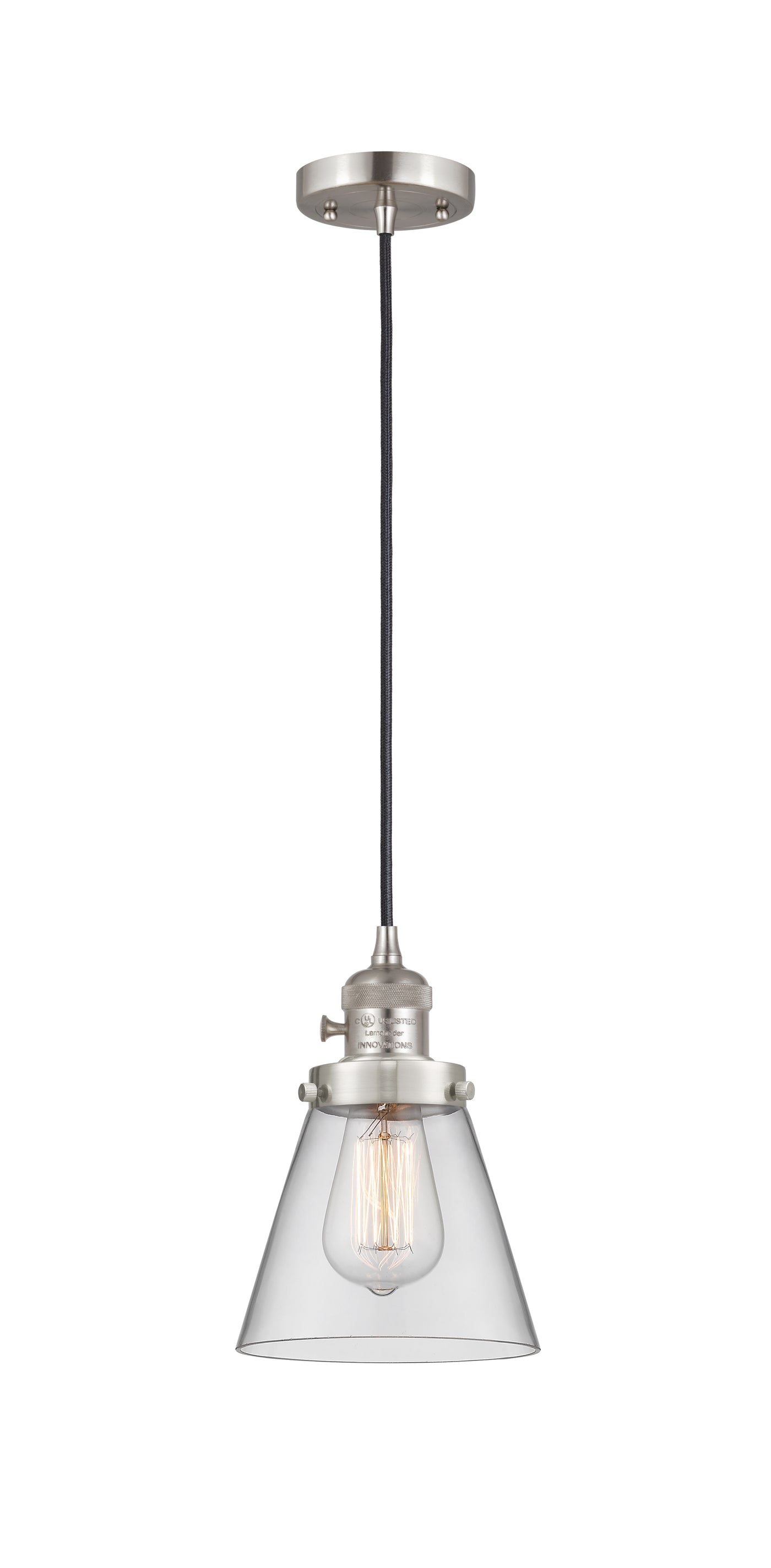 Franklin Restoration Cone Antique Brass Steel