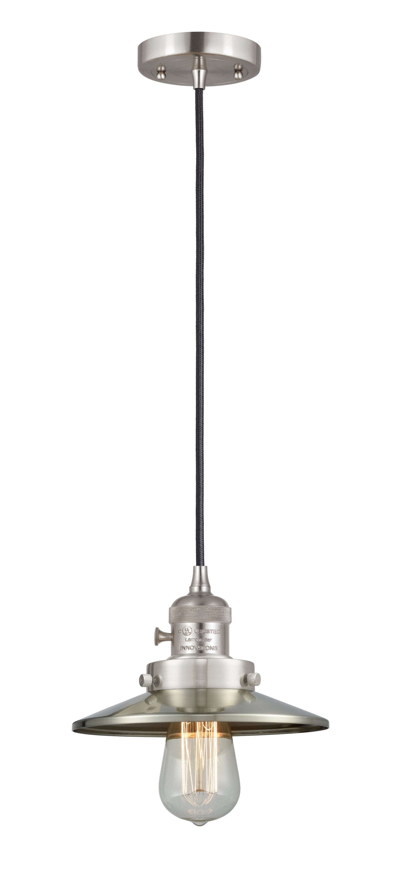 Franklin Restoration Mini Pendant Brass Finish
