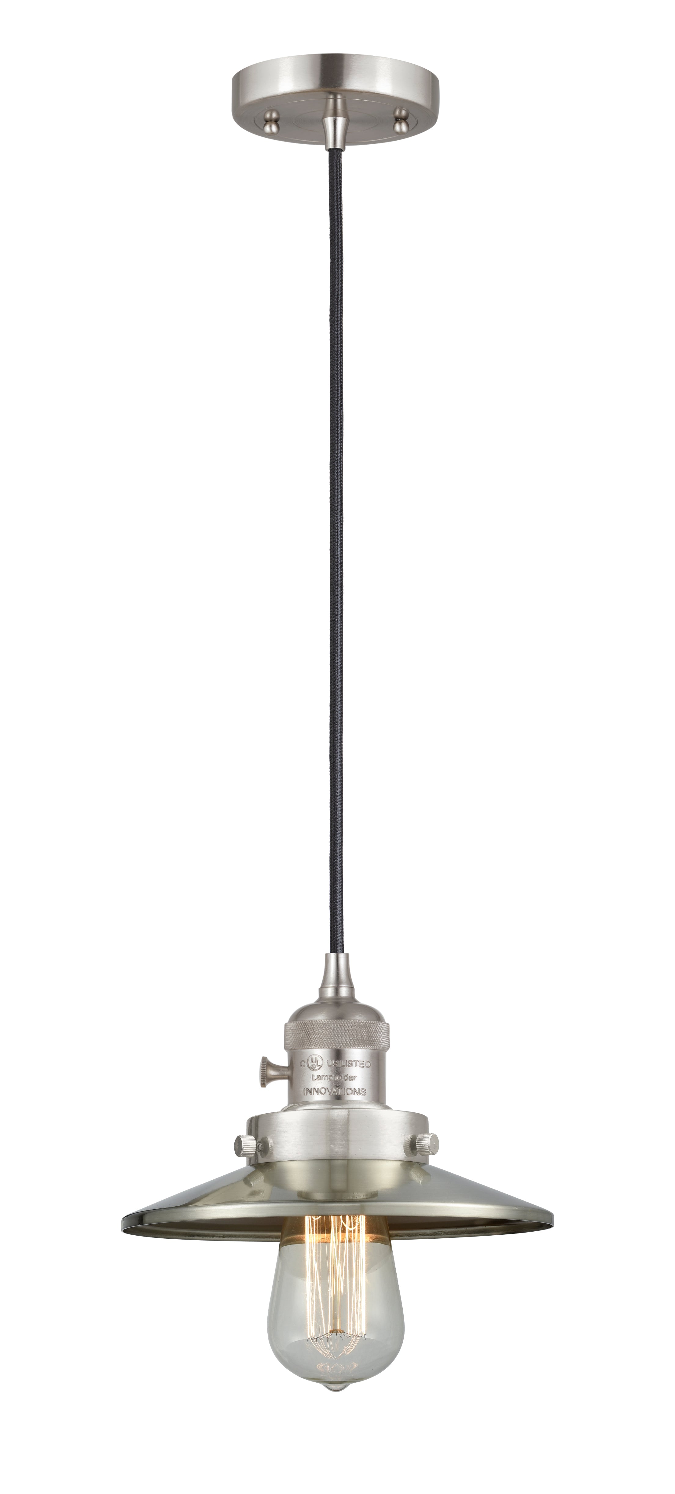 Franklin Restoration Mini Pendant Brass Finish