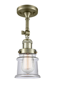 Franklin Semi-Flush Mount Brushed Satin Nickel