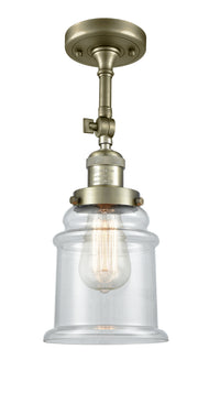 Franklin Semi-Flush Mount Brushed Nickel