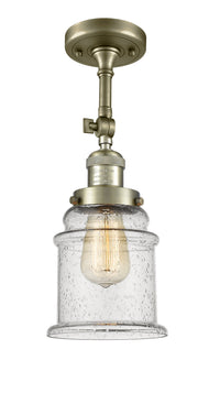 Franklin Semi-Flush Mount Brushed Nickel