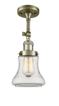 Franklin Semi-Flush Mount Brushed Nickel
