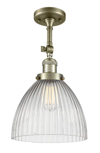 Franklin Semi-Flush Mount Brushed Nickel